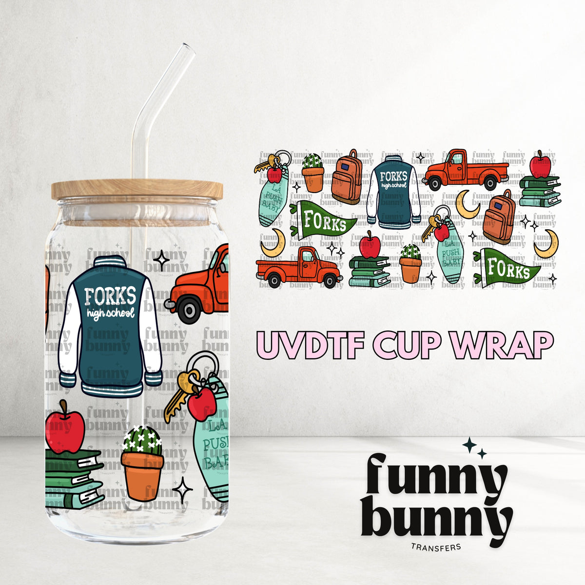 16OZ68 - 16oz UVDTF Cup Wrap