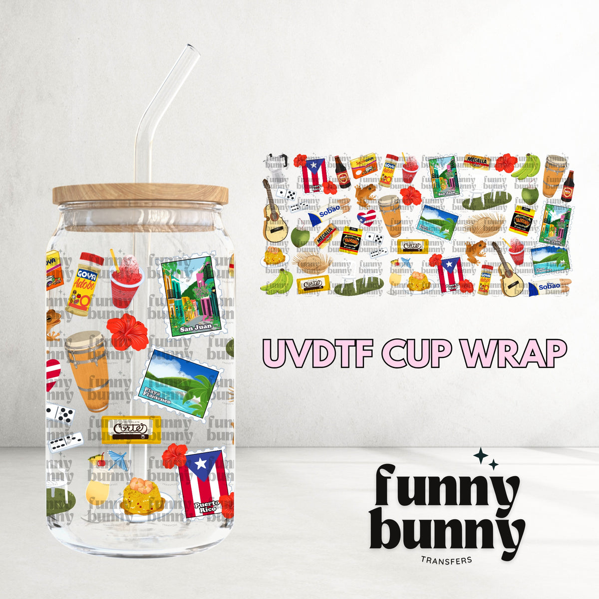 16OZ687 - 16oz UVDTF Cup Wrap
