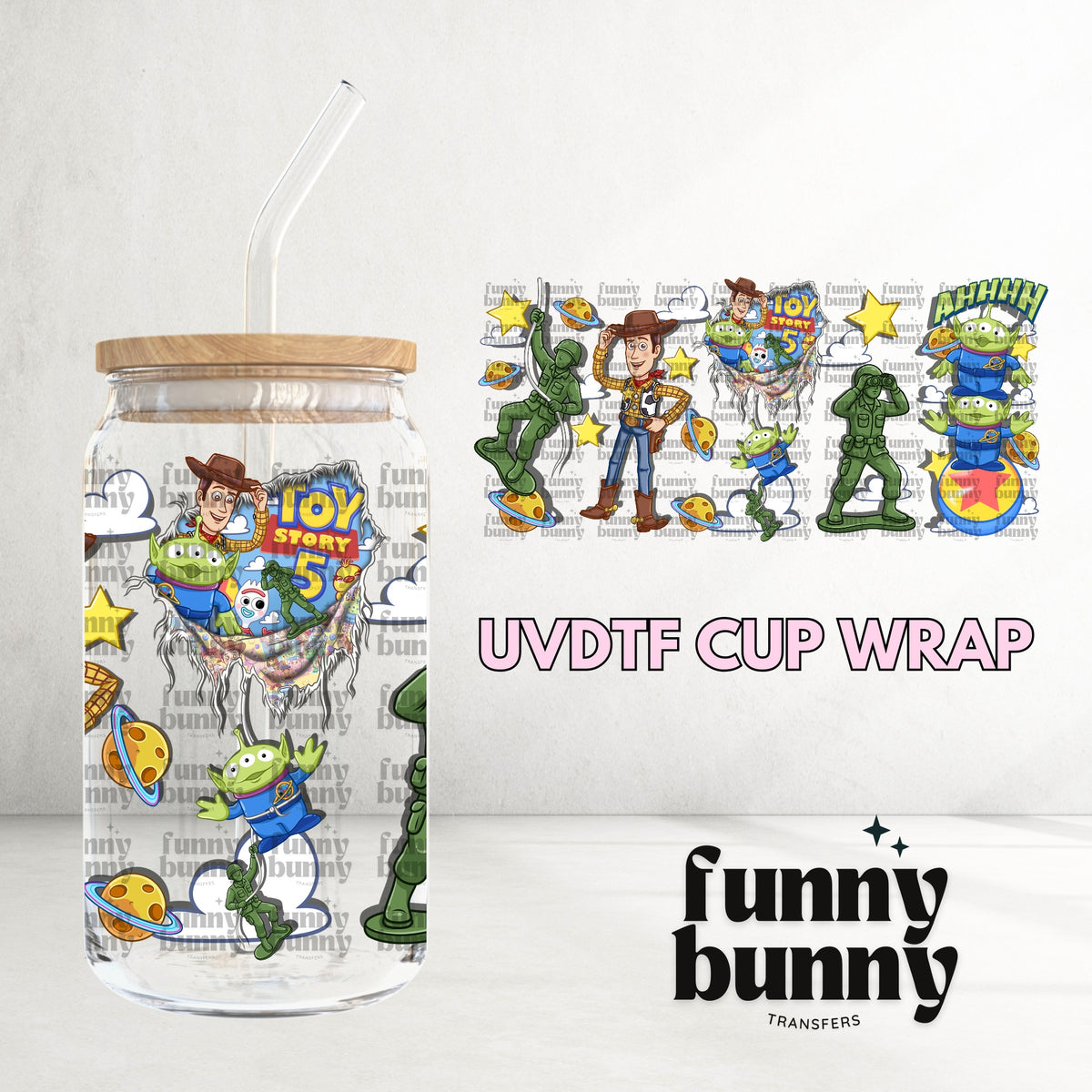 16OZ694 - 16oz UVDTF Cup Wrap