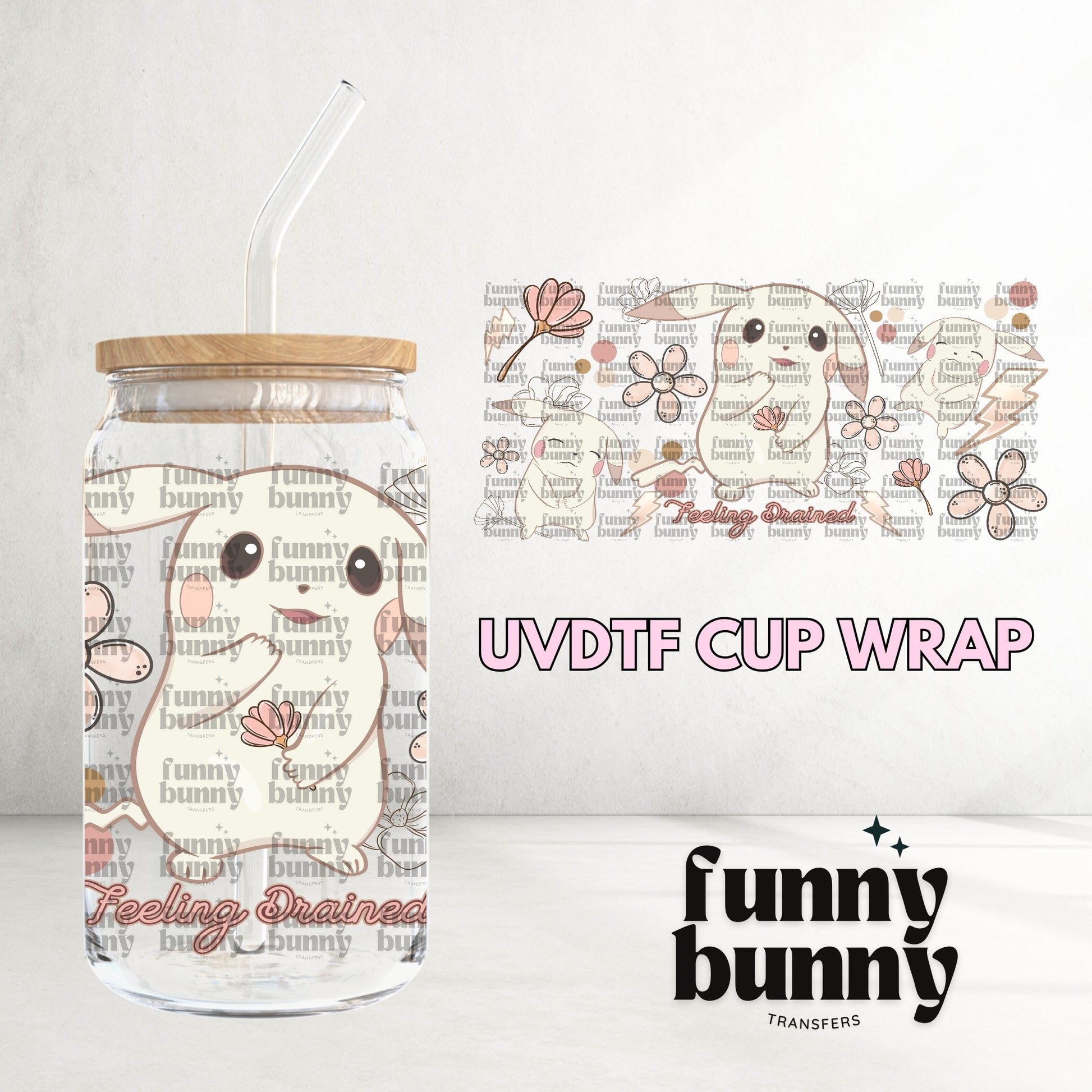 16OZ696 - 16oz UVDTF Cup Wrap