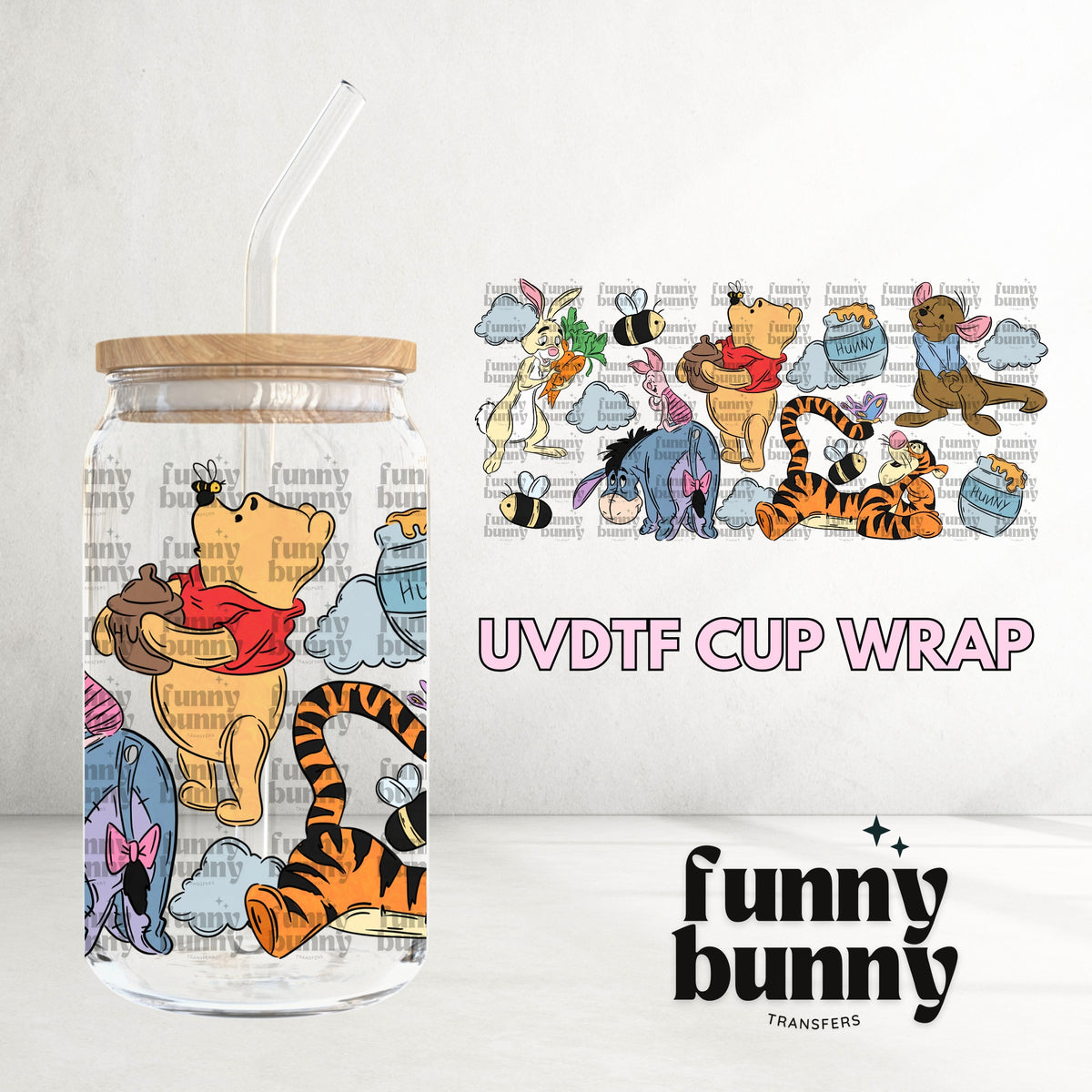 16OZ702 - 16oz UVDTF Cup Wrap