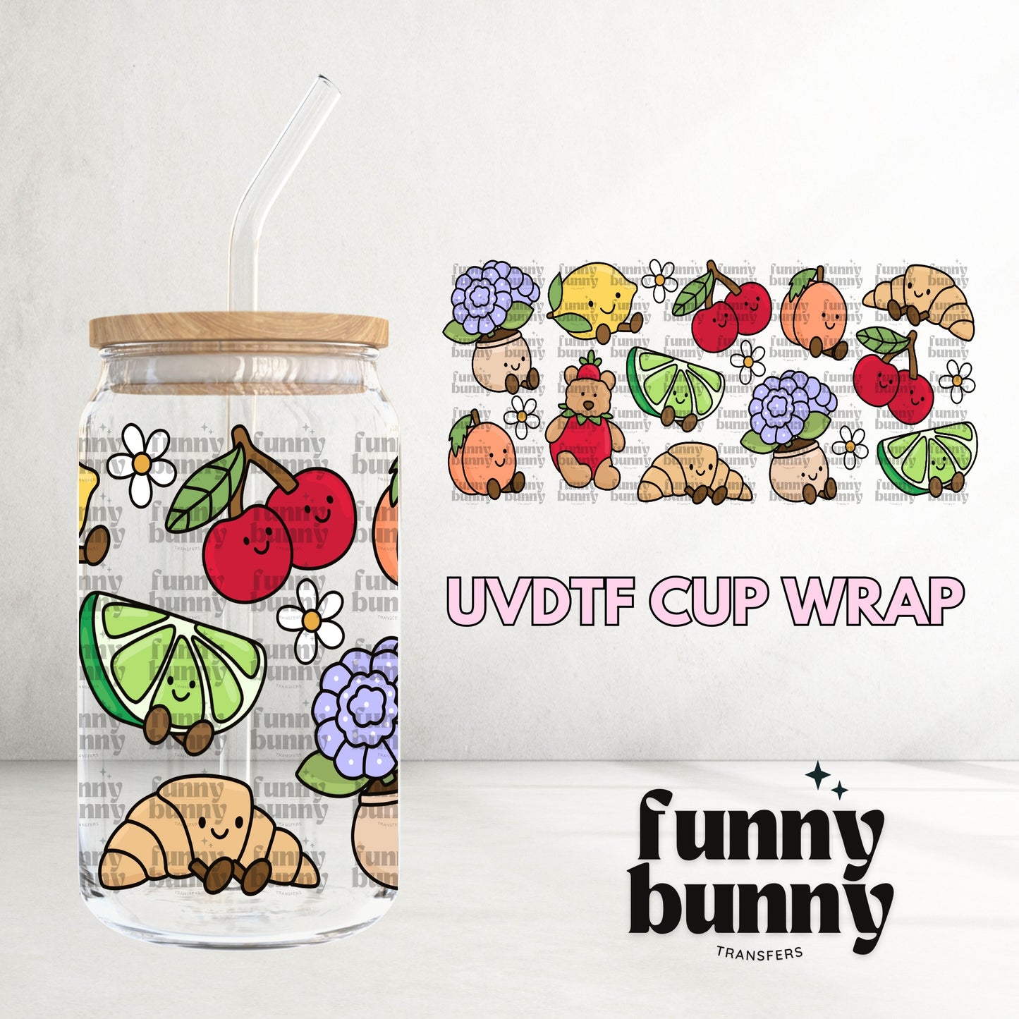 16OZ704 - 16oz UVDTF Cup Wrap