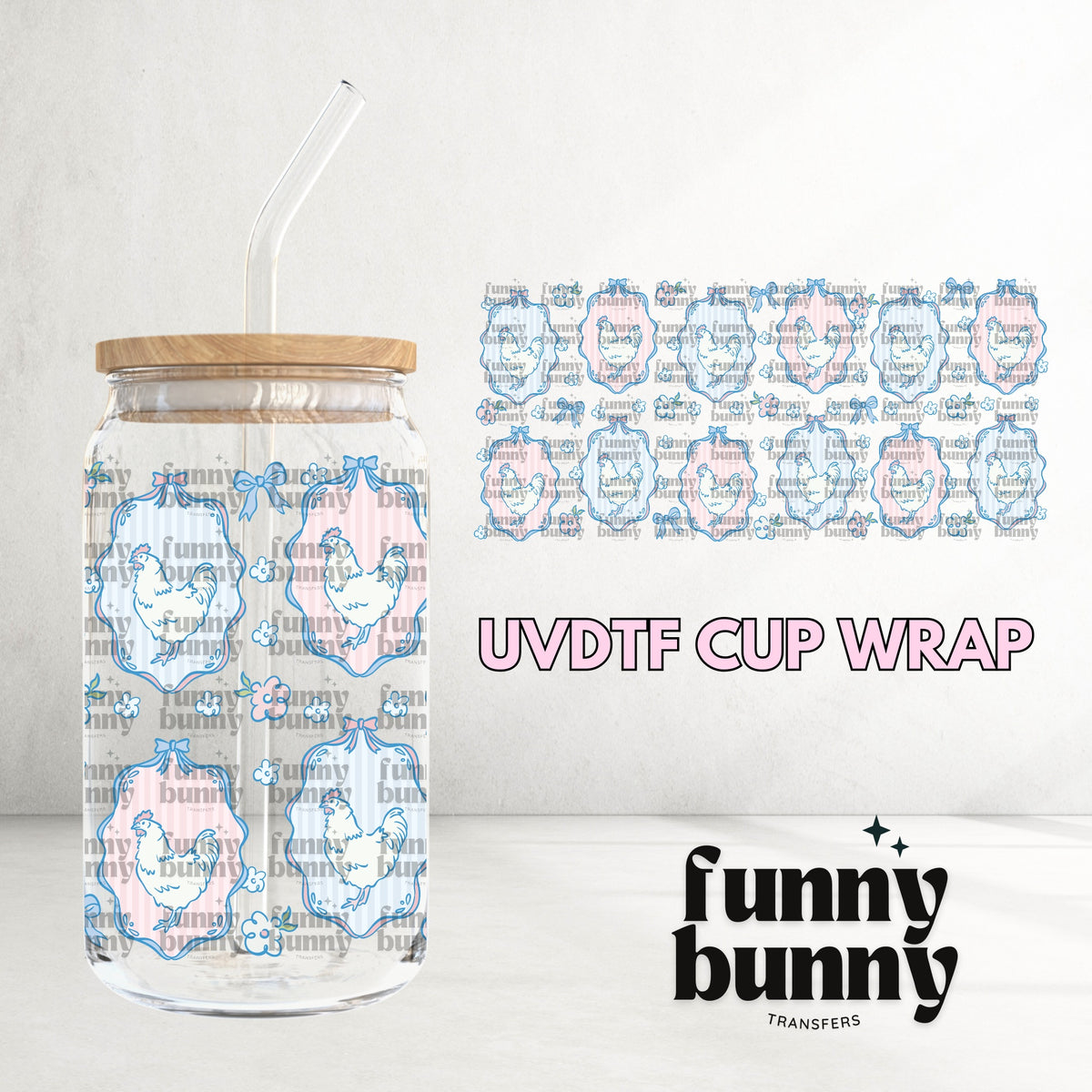 16OZ705 - 16oz UVDTF Cup Wrap