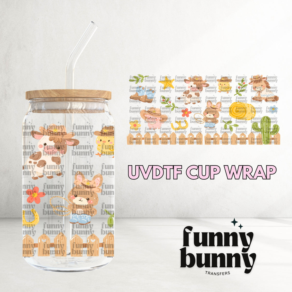 16OZ709 - 16oz UVDTF Cup Wrap