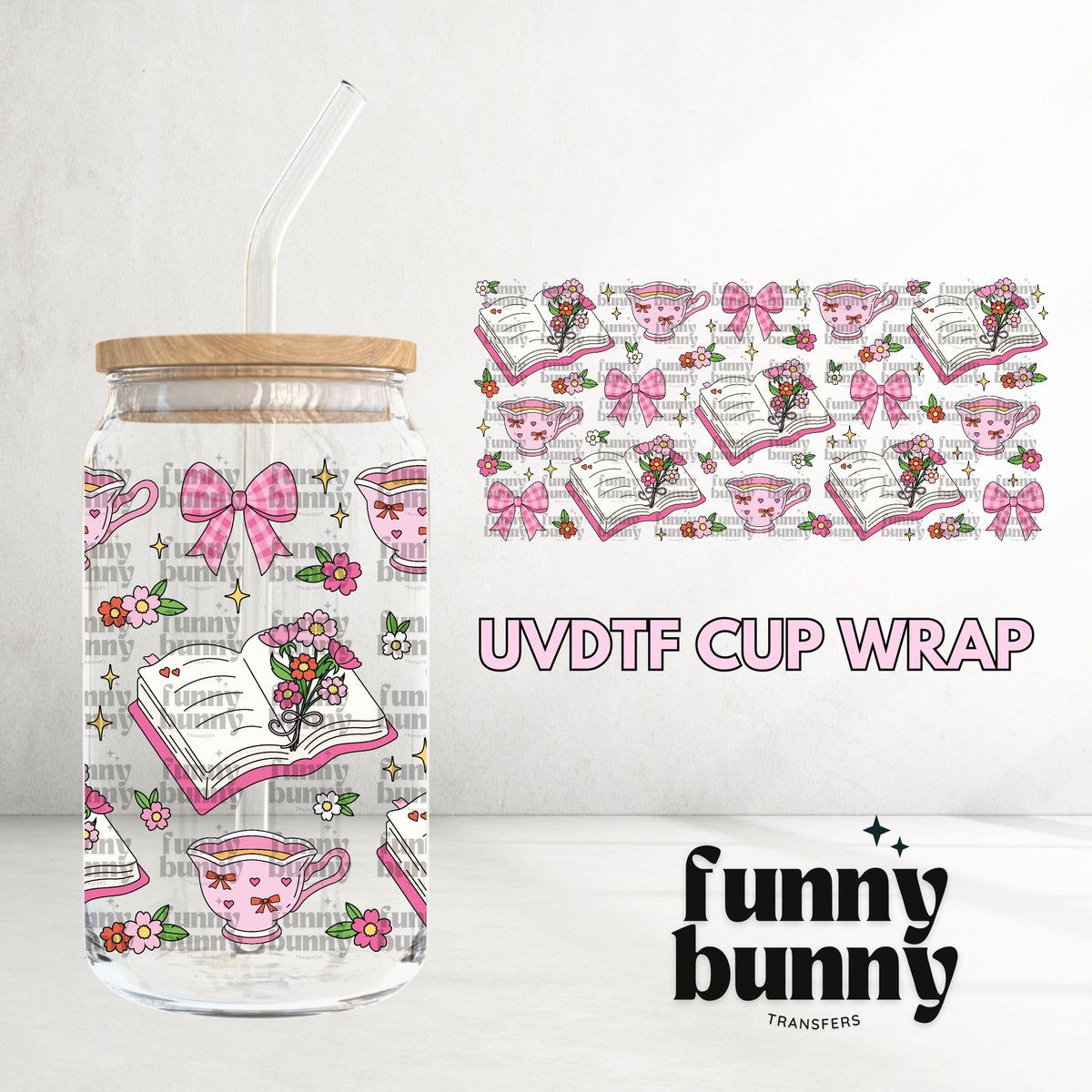 16OZ715 - 16oz UVDTF Cup Wrap