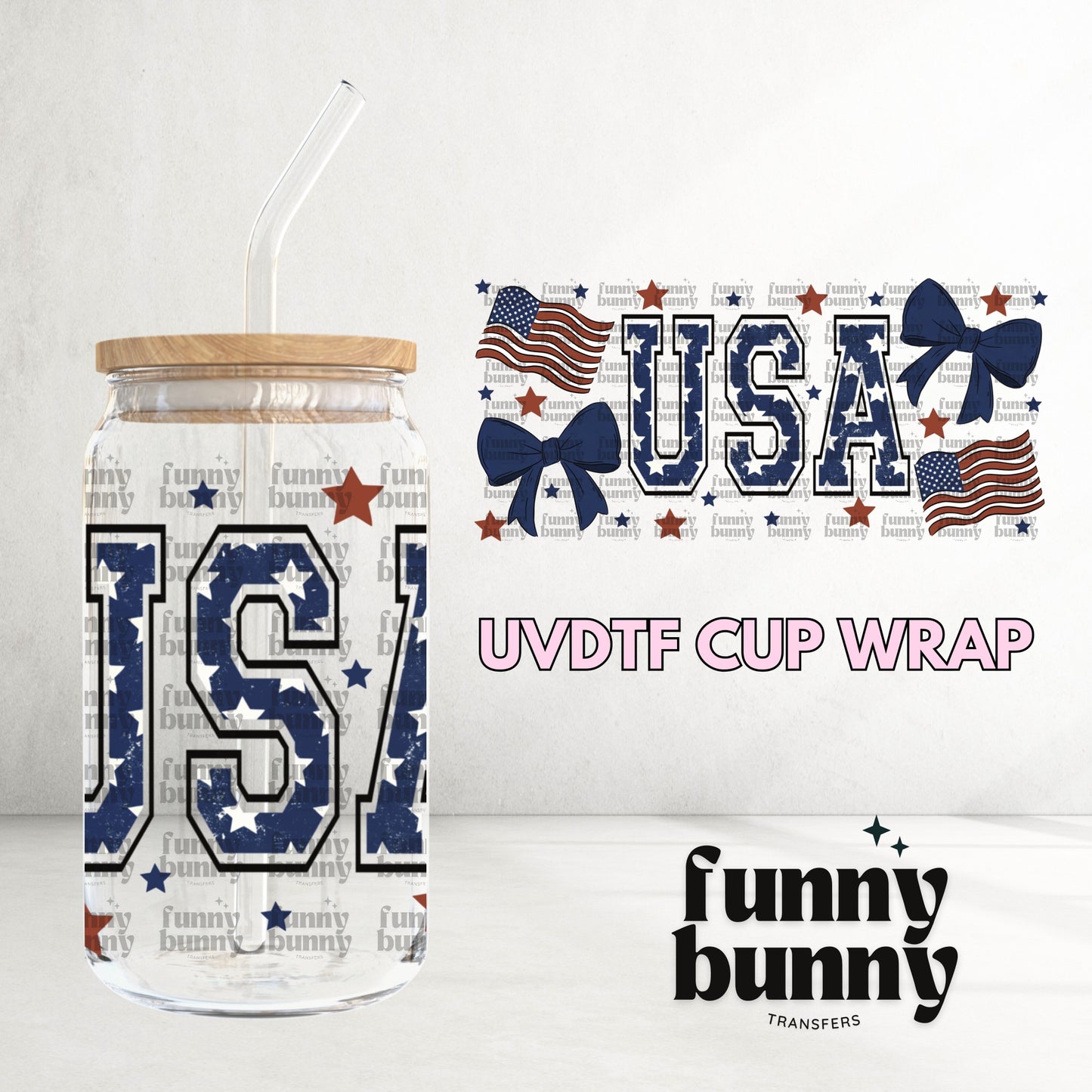 16OZ716 - 16oz UVDTF Cup Wrap