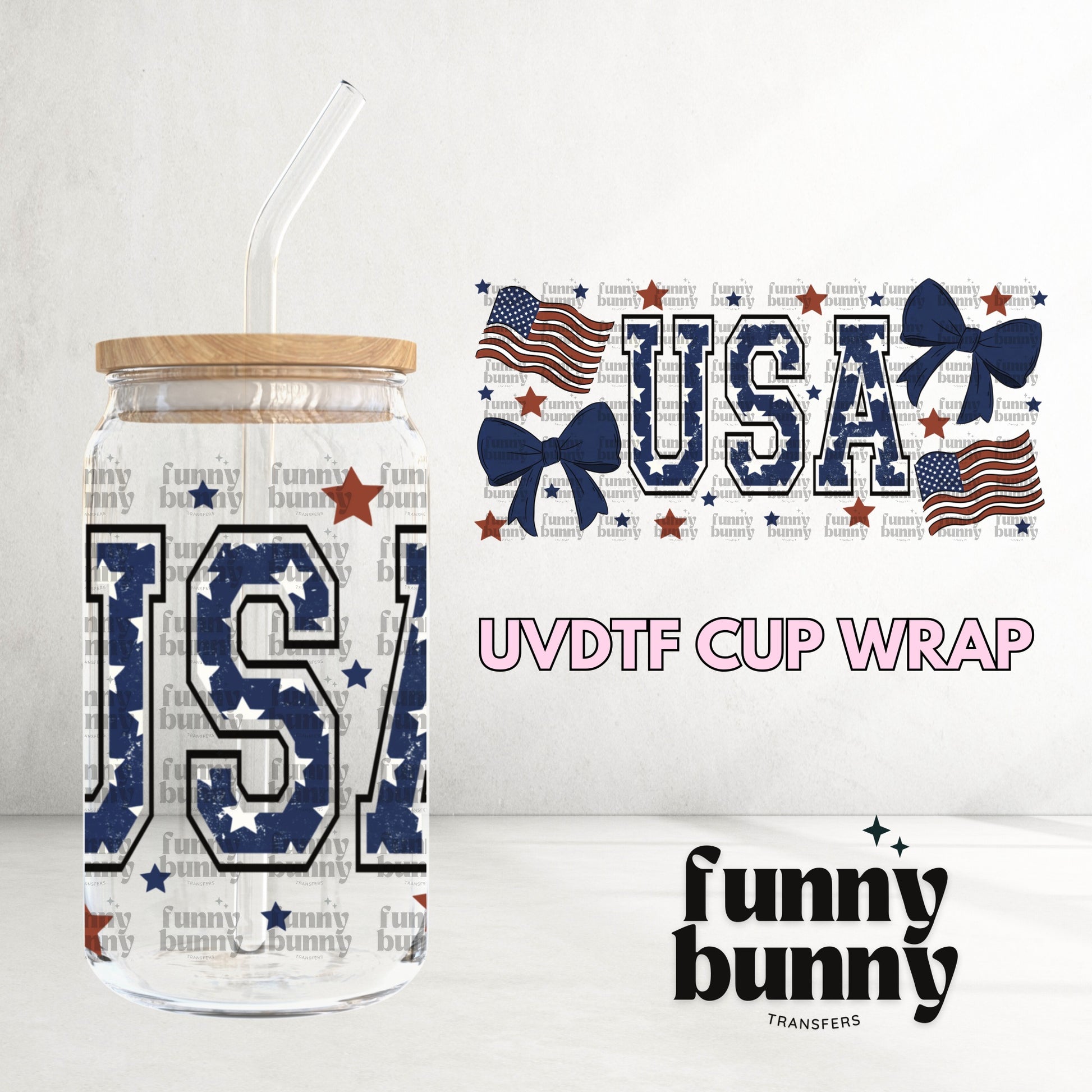 16OZ716 - 16oz UVDTF Cup Wrap