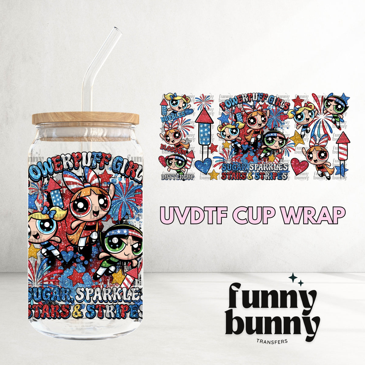16OZ717 - 16oz UVDTF Cup Wrap