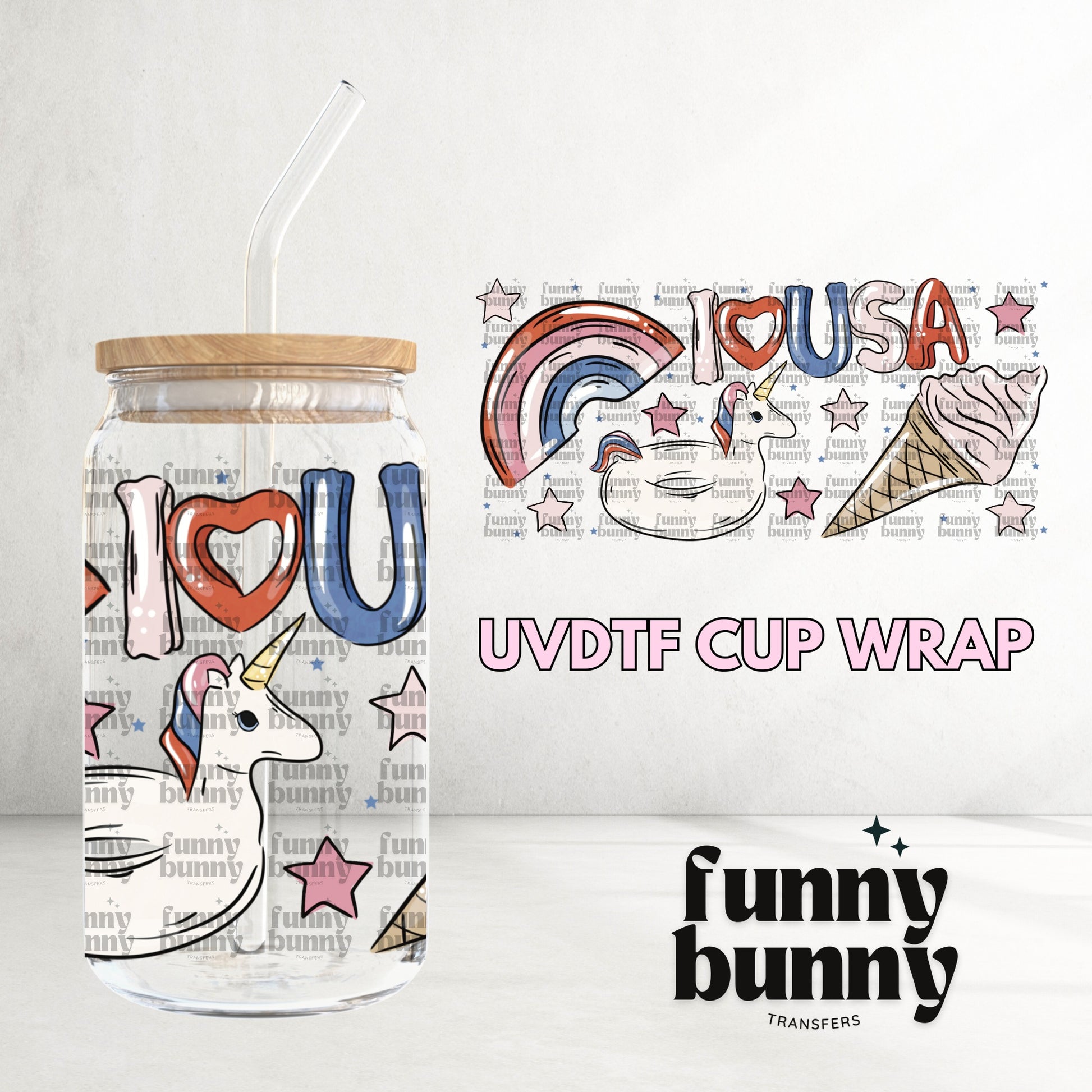 16OZ720 - 16oz UVDTF Cup Wrap