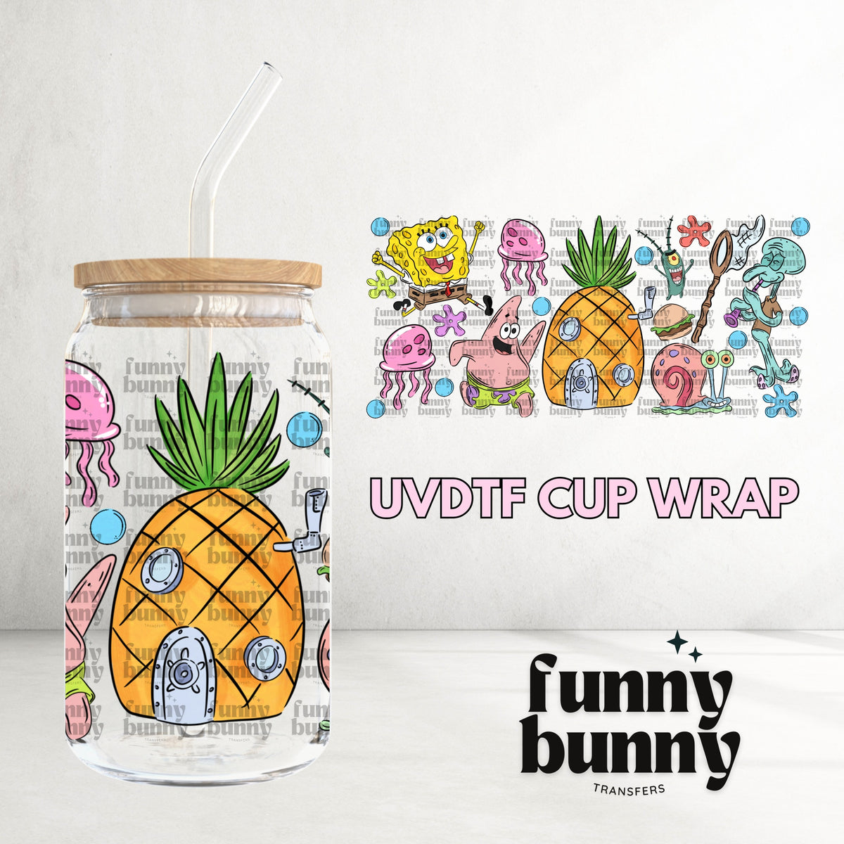 16OZ721 - 16oz UVDTF Cup Wrap