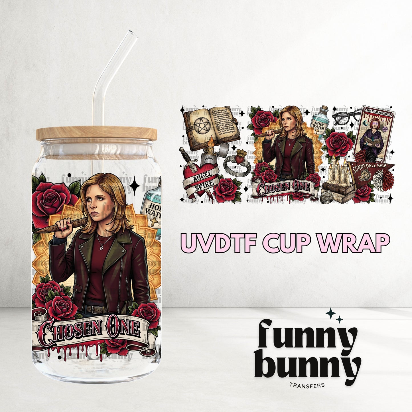 16OZ722 - 16oz UVDTF Cup Wrap