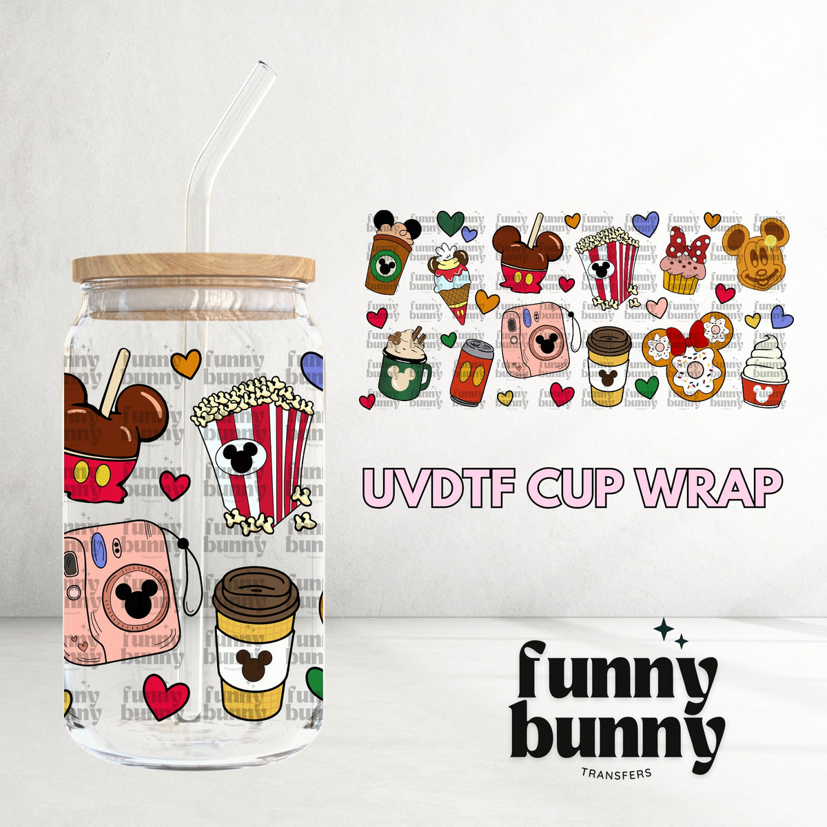 16OZ727 - 16oz UVDTF Cup Wrap