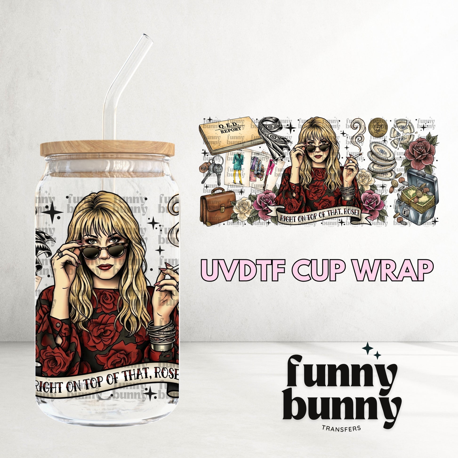 16OZ729 - 16oz UVDTF Cup Wrap