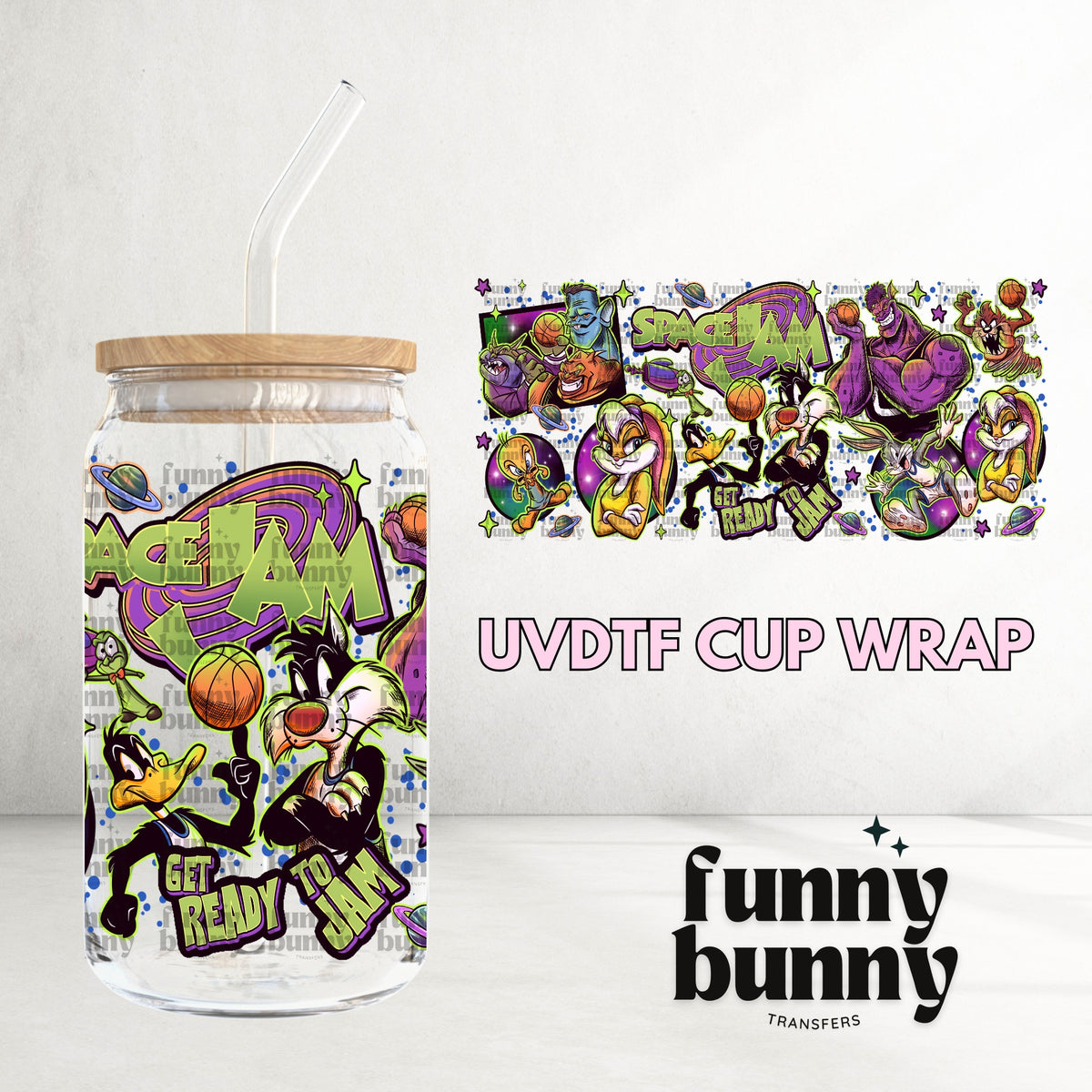 16OZ73 - 16oz UVDTF Cup Wrap