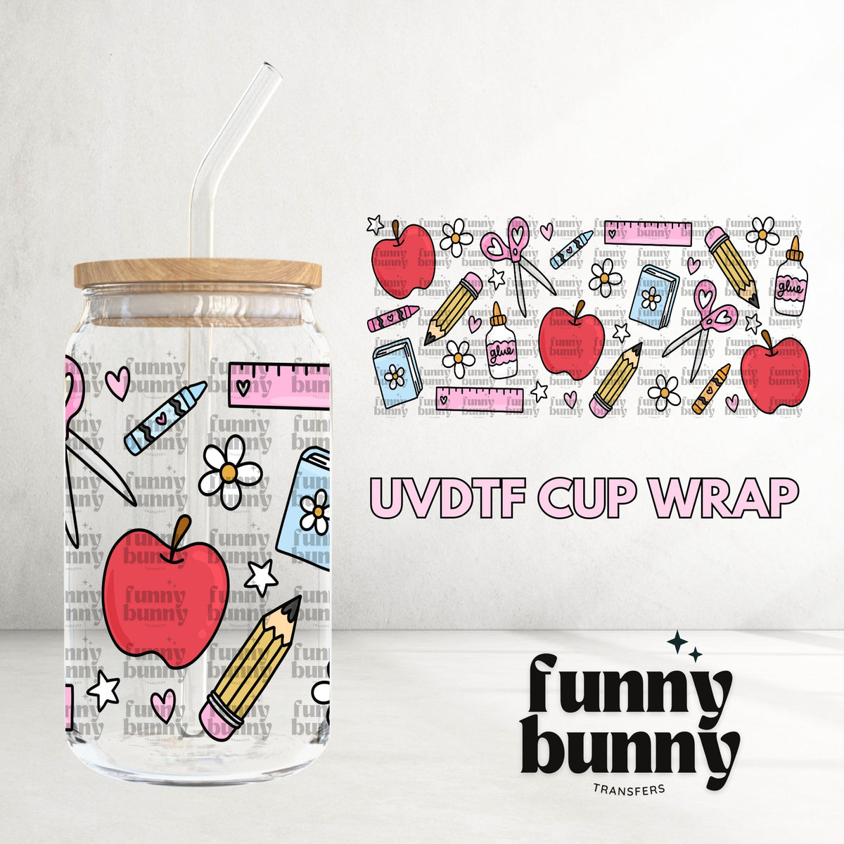 16OZ730 - 16oz UVDTF Cup Wrap