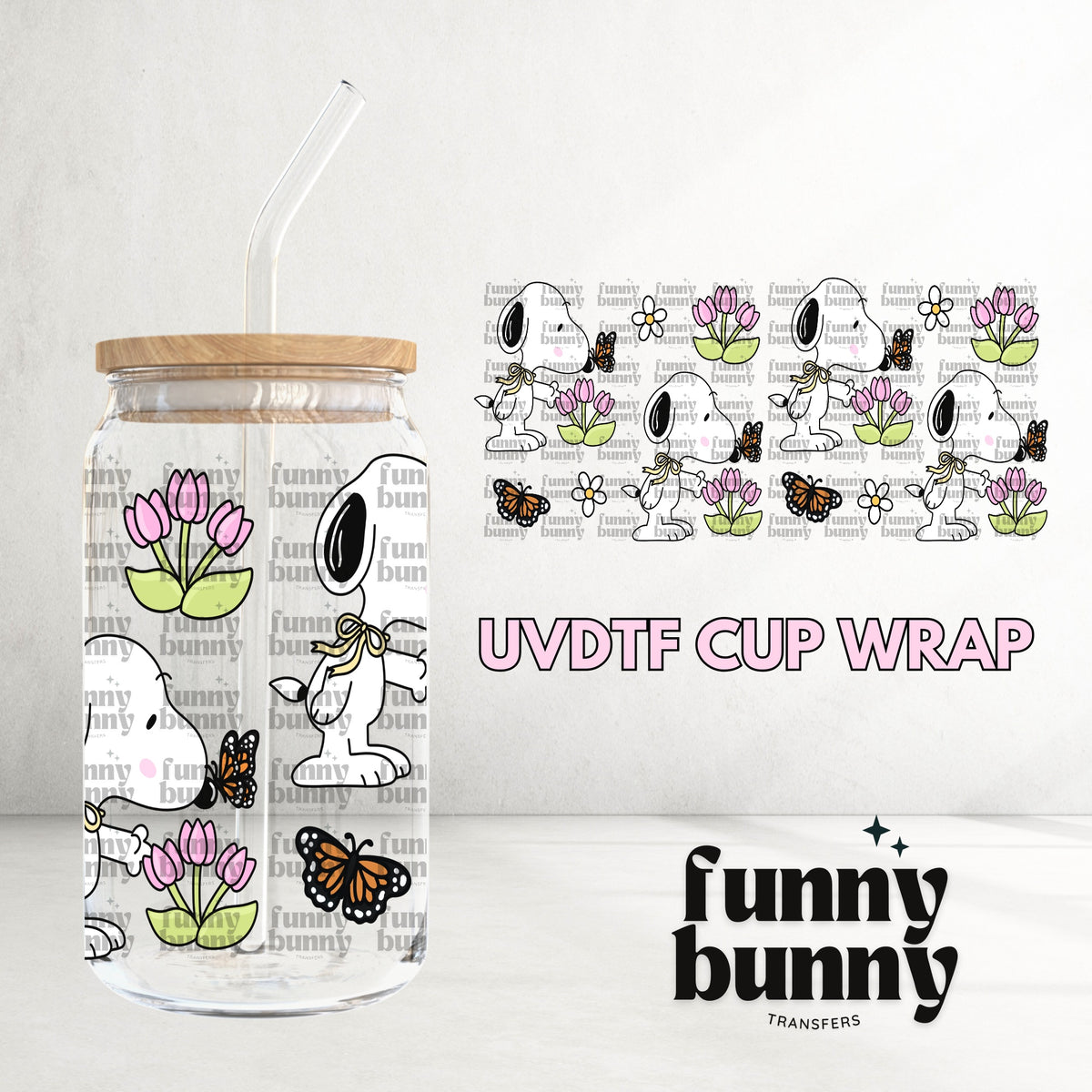 16OZ732 - 16oz UVDTF Cup Wrap