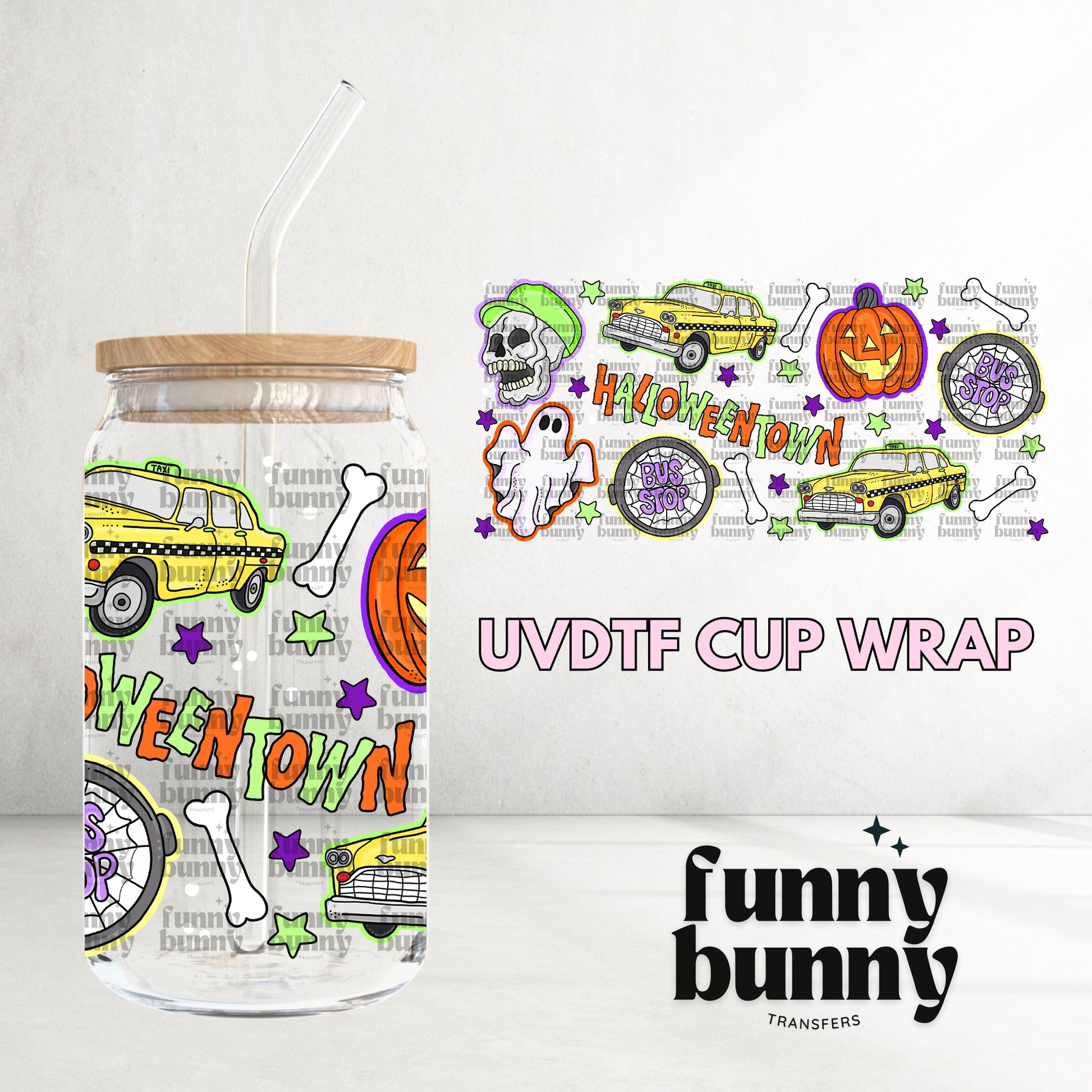 16OZ734 - 16oz UVDTF Cup Wrap