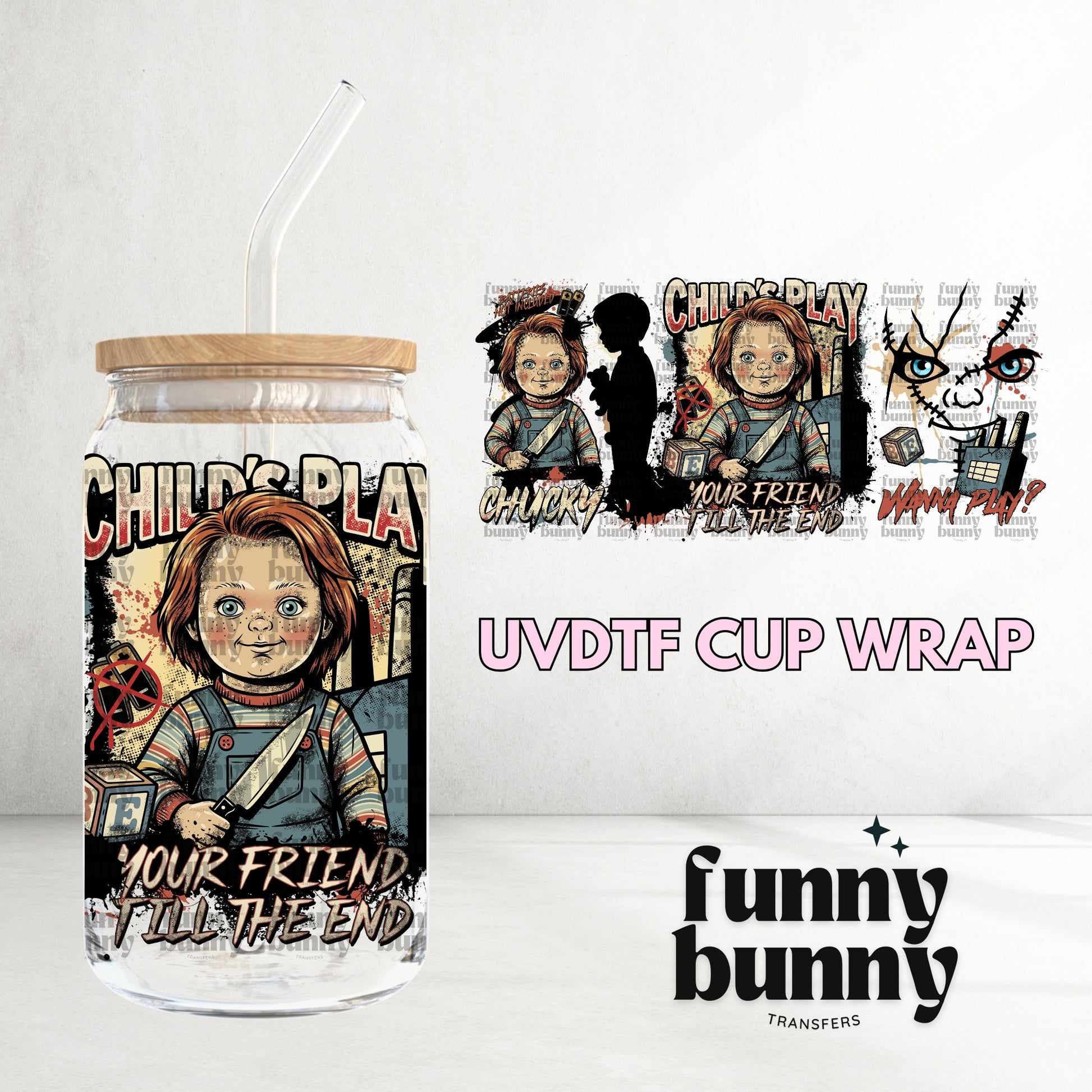 16OZ735 - 16oz UVDTF Cup Wrap