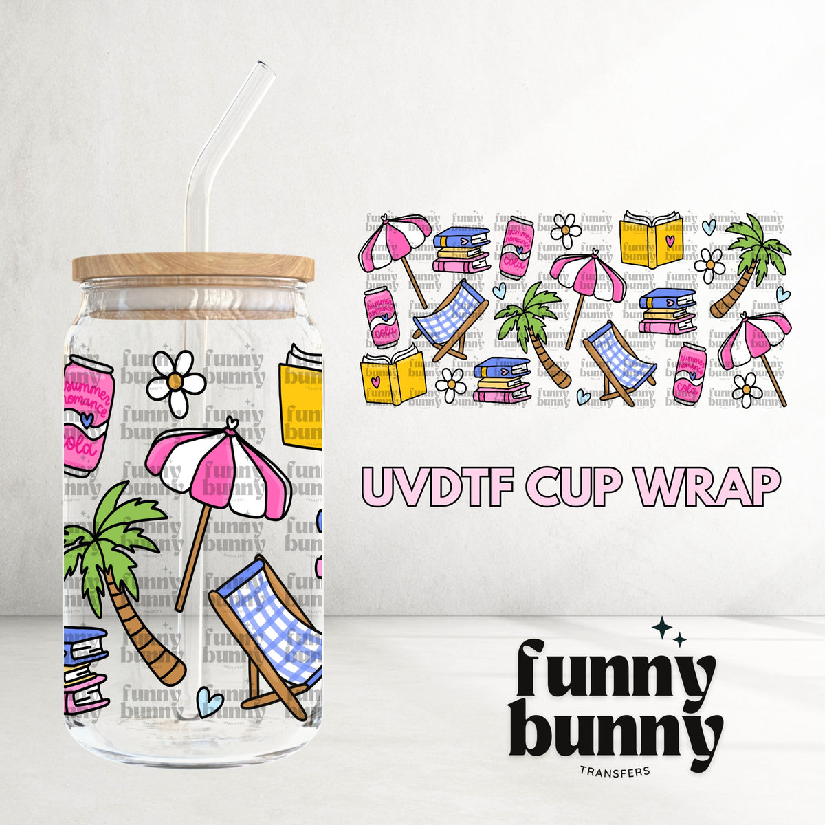16OZ736 - 16oz UVDTF Cup Wrap
