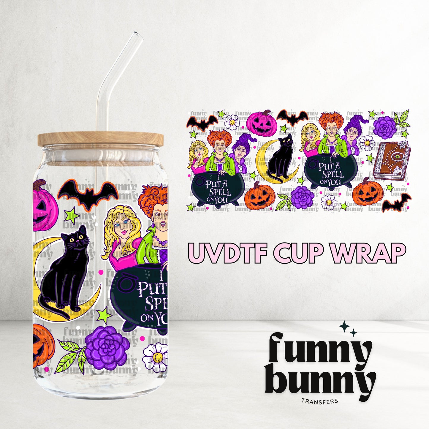 16OZ738 - 16oz UVDTF Cup Wrap