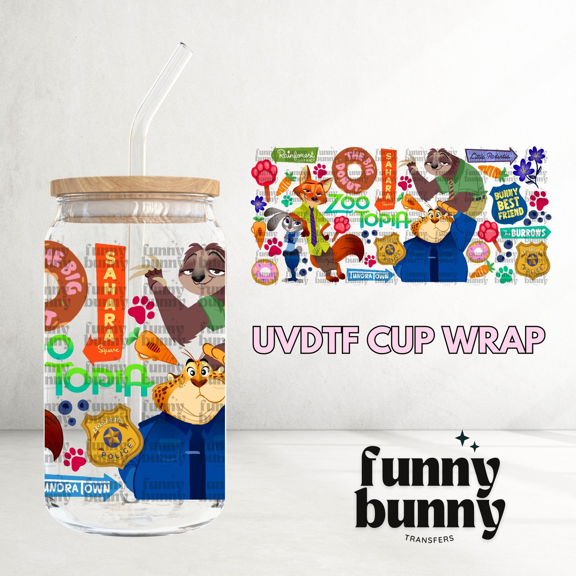 16OZ746 - 16oz UVDTF Cup Wrap