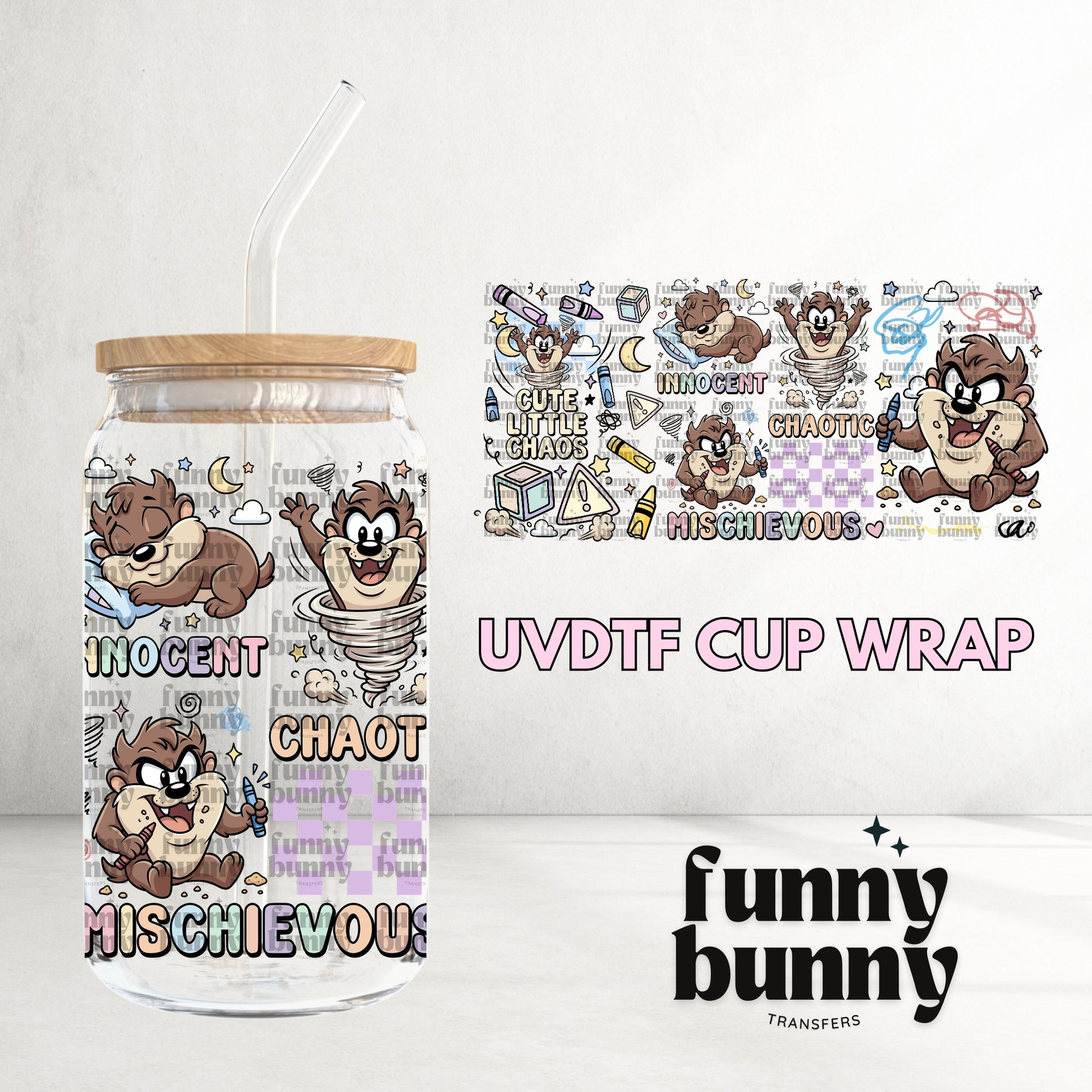 16OZ749 - 16oz UVDTF Cup Wrap