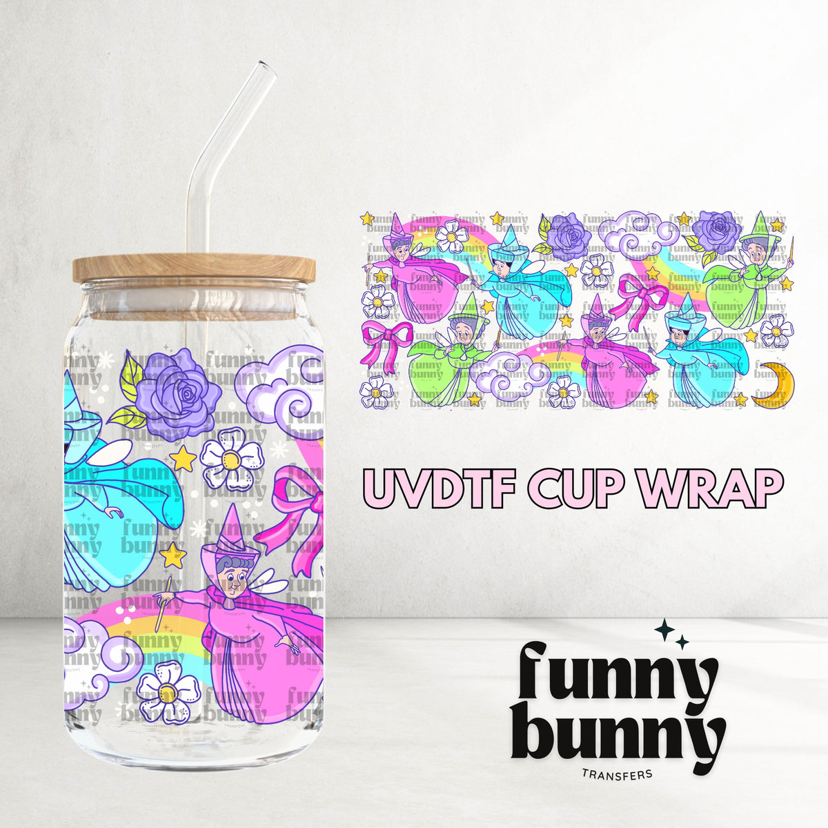 16OZ753 - 16oz UVDTF Cup Wrap
