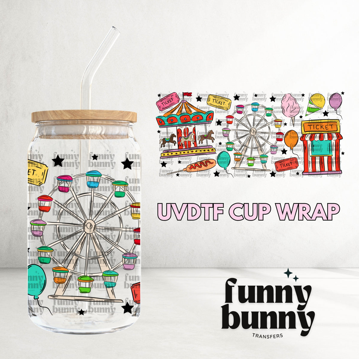 16OZ756 - 16oz UVDTF Cup Wrap