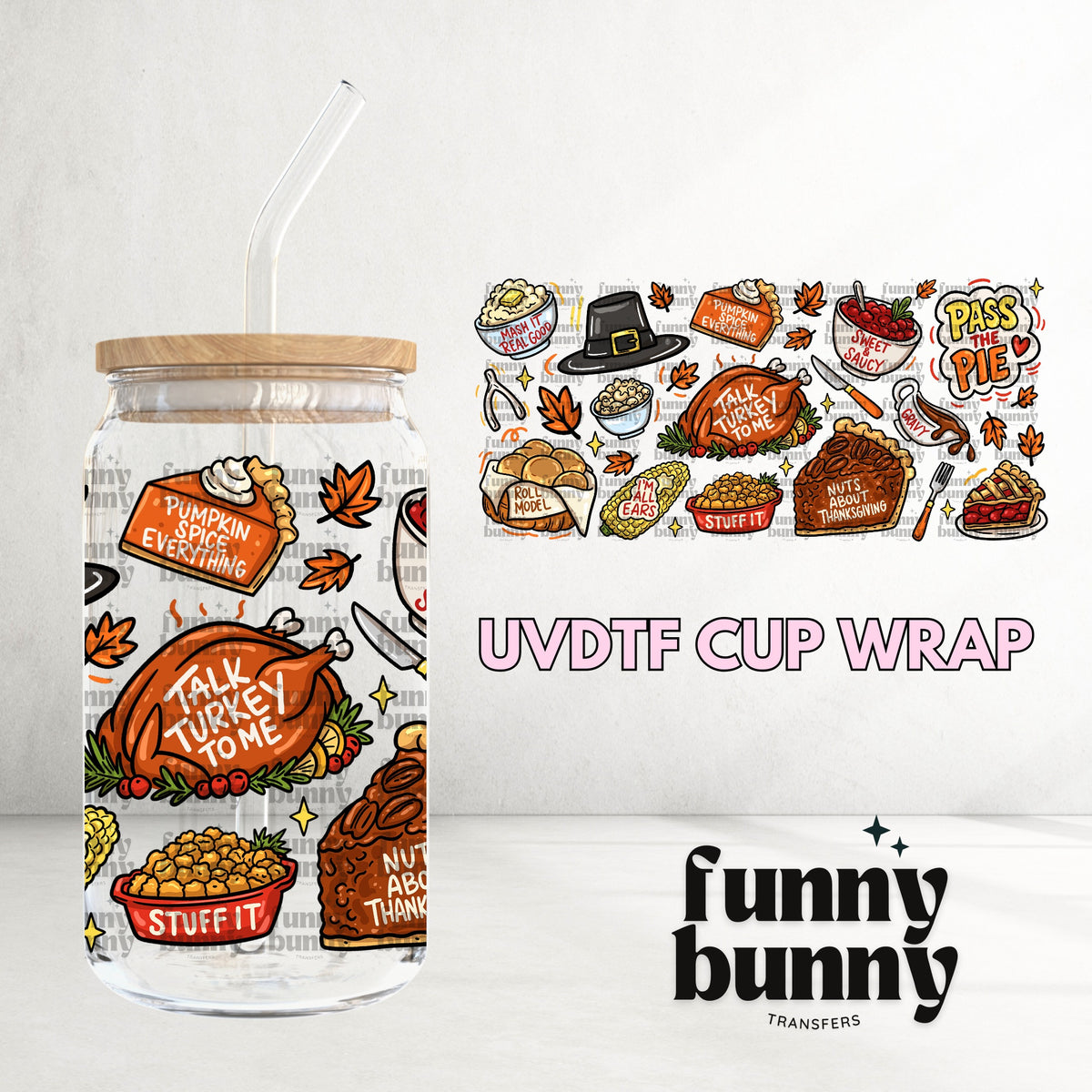 16OZ767 - 16oz UVDTF Cup Wrap