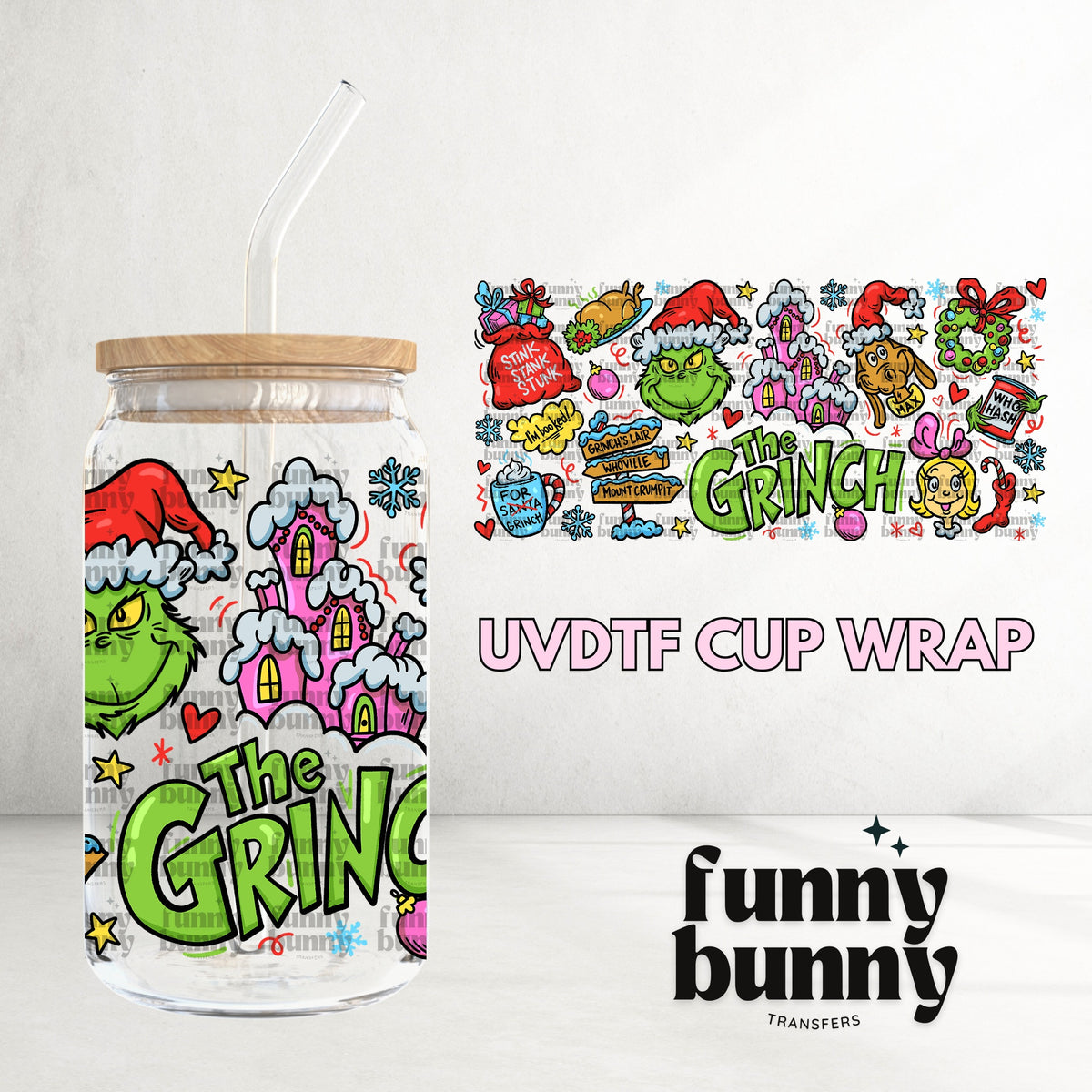 16OZ772 - 16oz UVDTF Cup Wrap