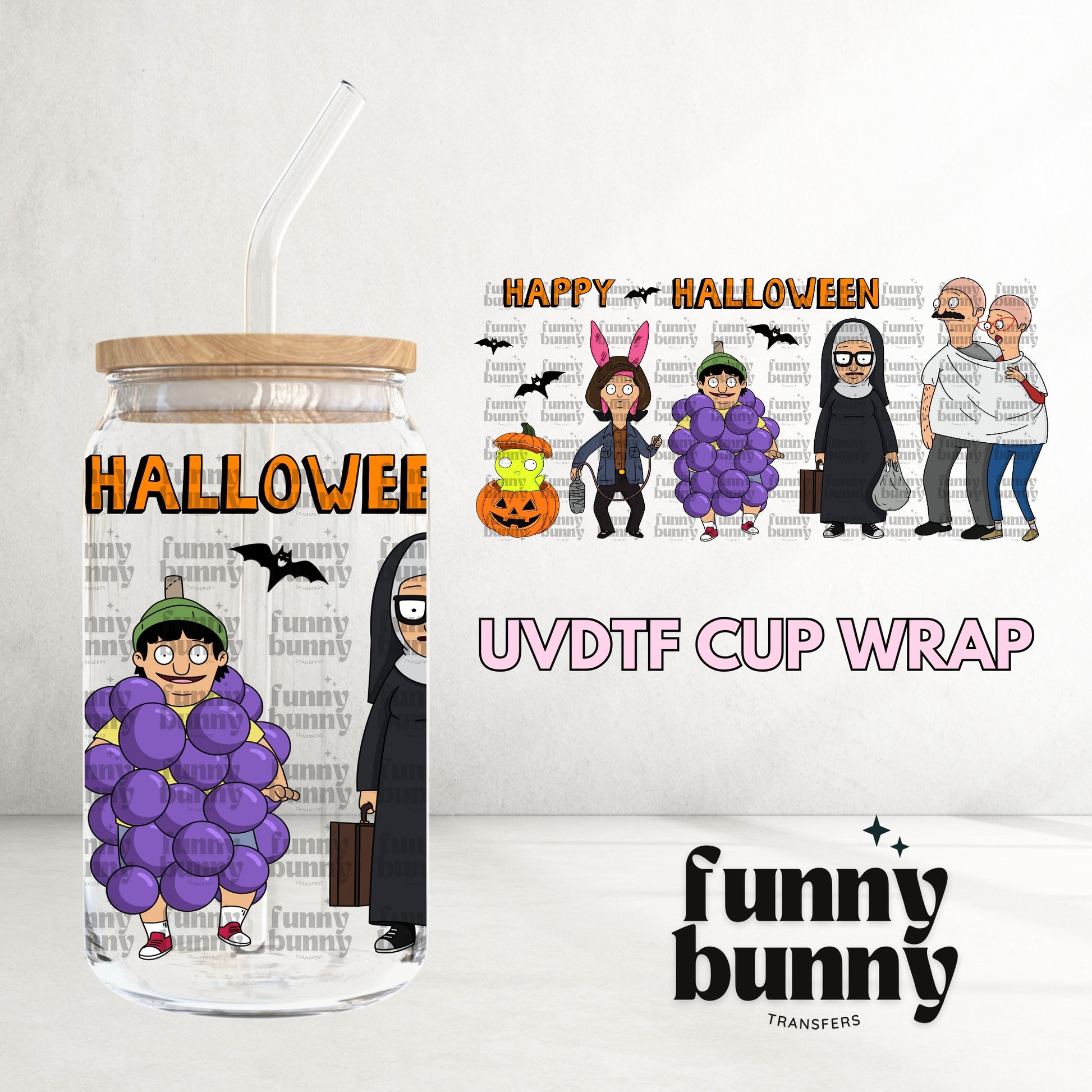 16OZ8 - 16oz UVDTF Cup Wrap