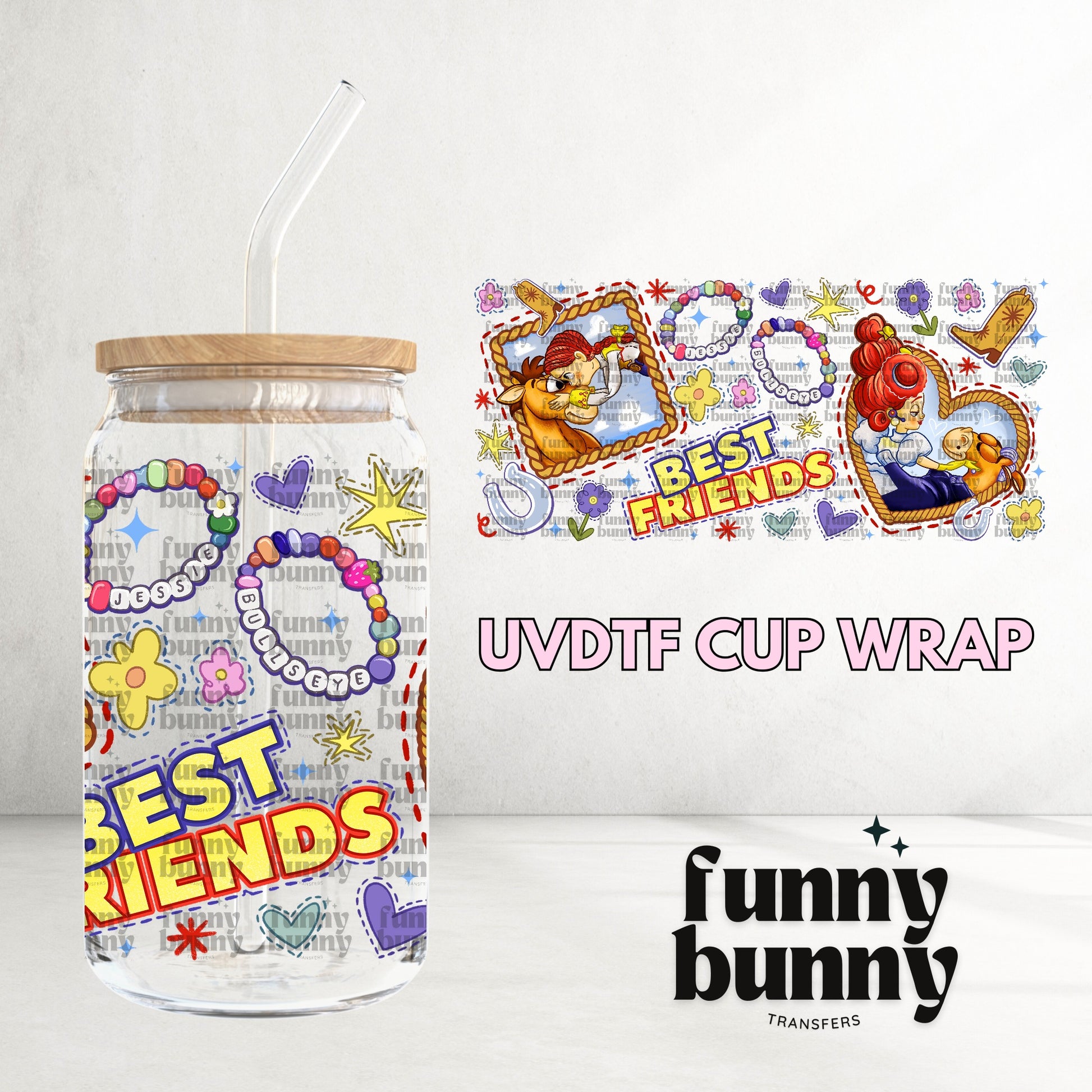 16OZ80 - 16oz UVDTF Cup Wrap