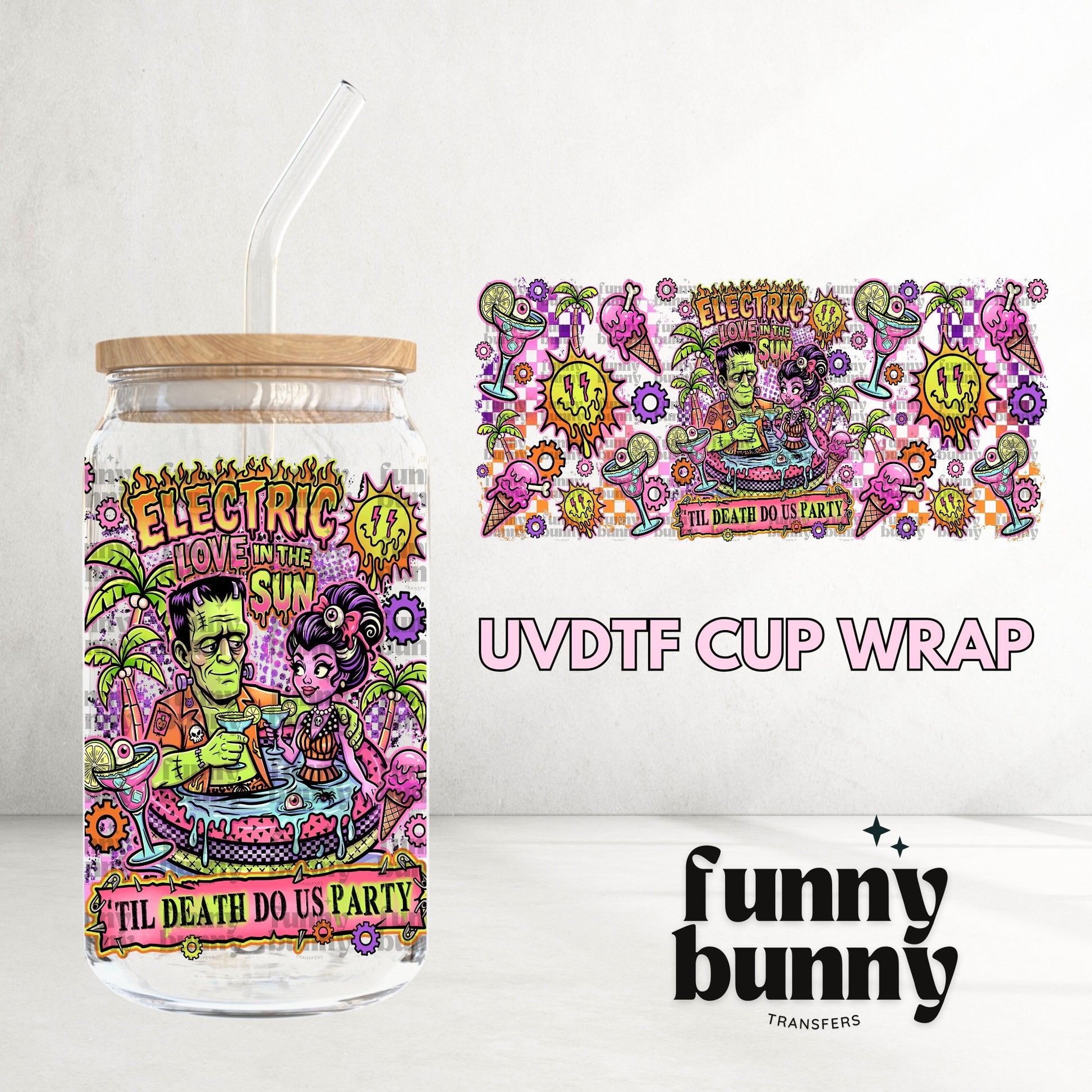 16OZ83 - 16oz UVDTF Cup Wrap