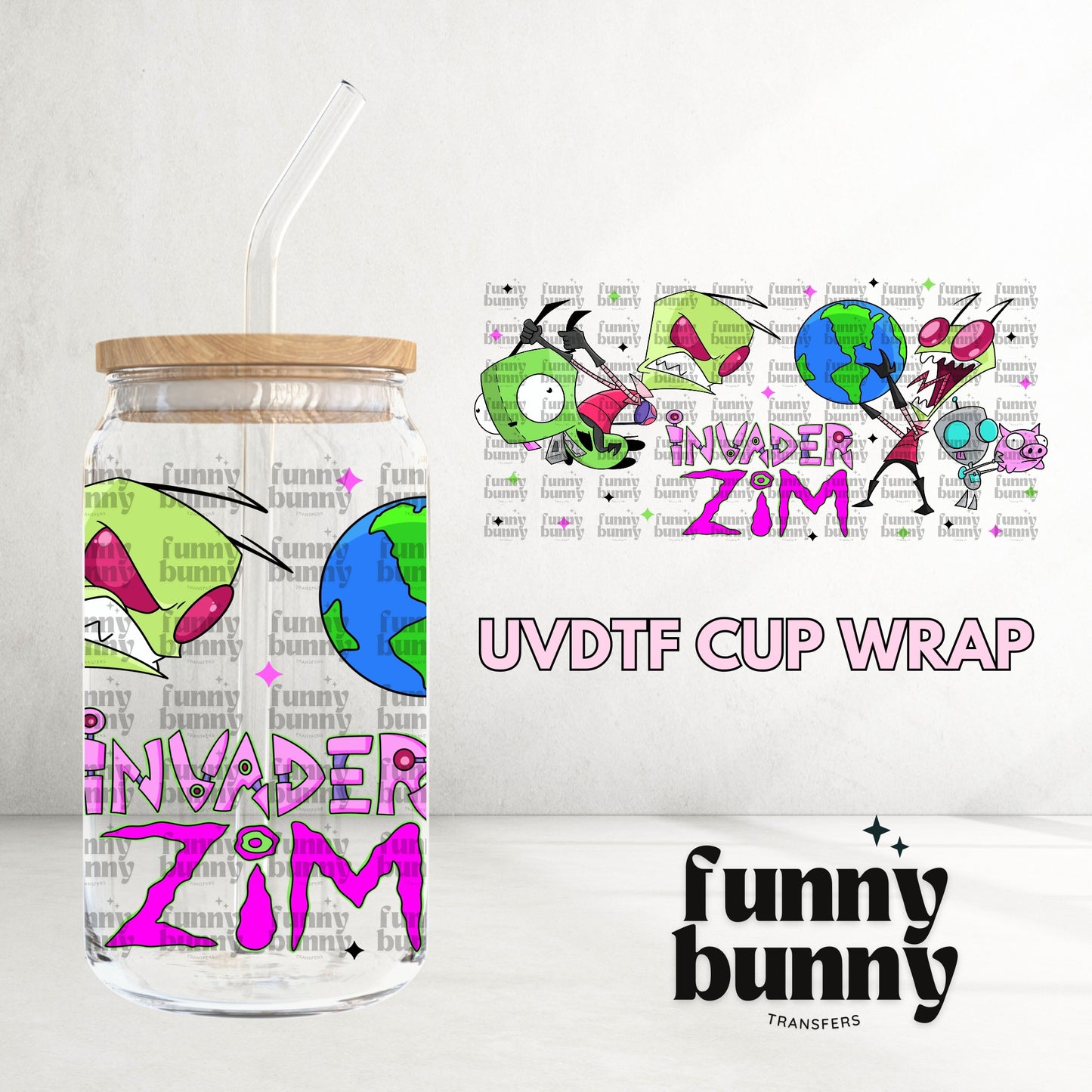 16OZ9 - 16oz UVDTF Cup Wrap