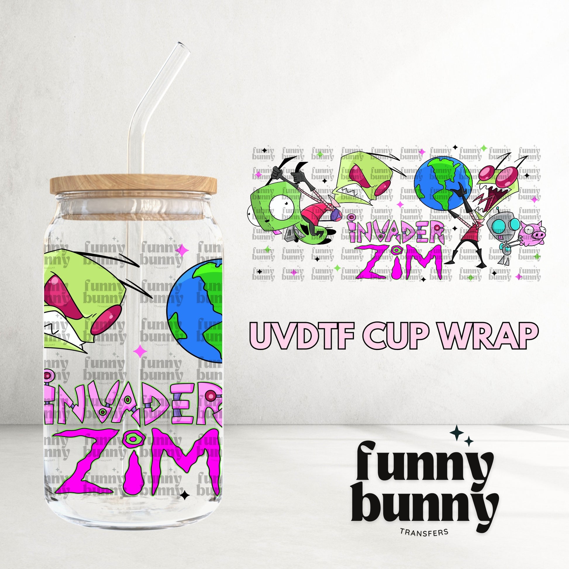 16OZ9 - 16oz UVDTF Cup Wrap