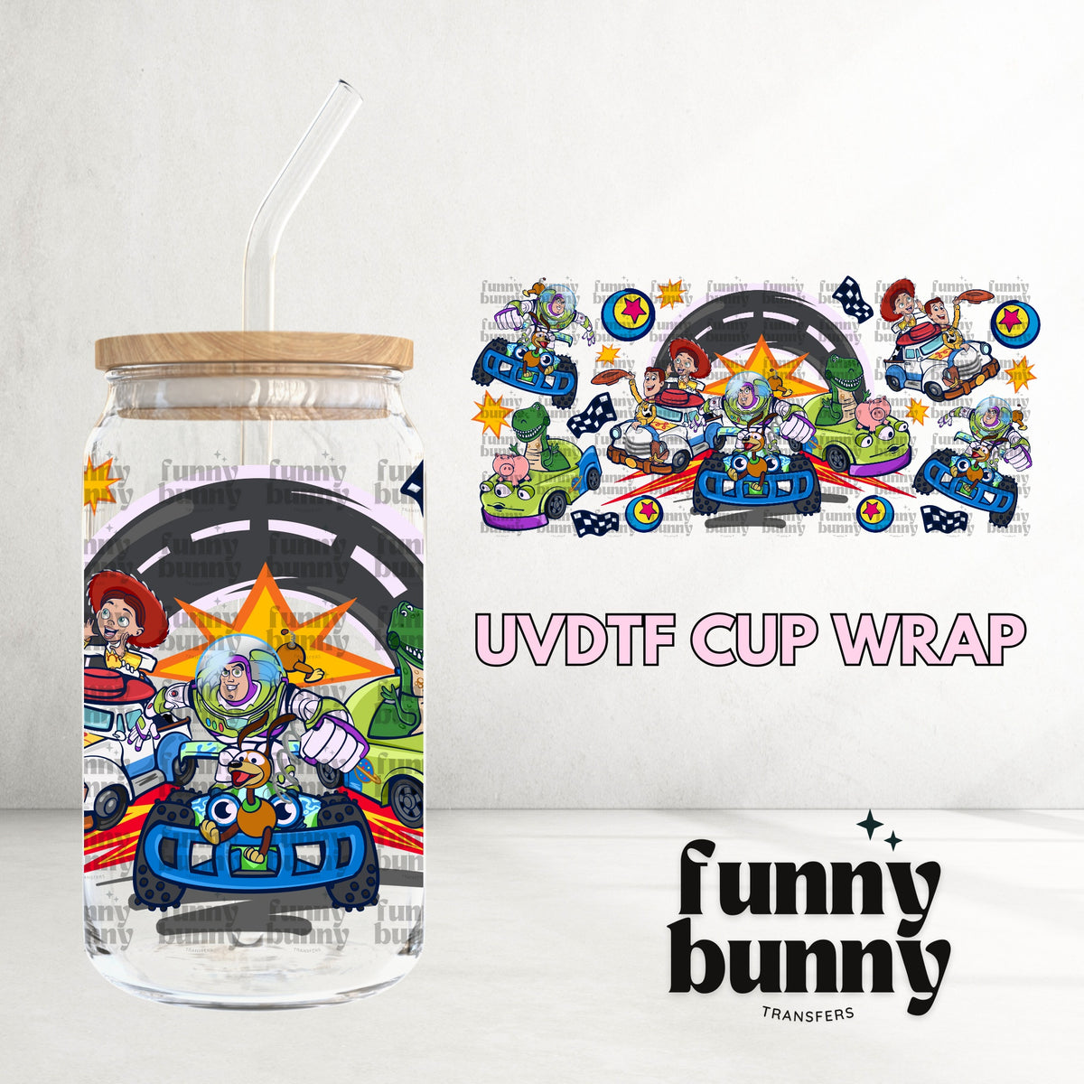 16OZ91 - 16oz UVDTF Cup Wrap