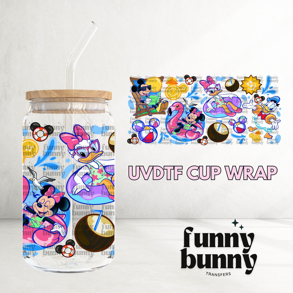 16OZ96 - 16oz UVDTF Cup Wrap