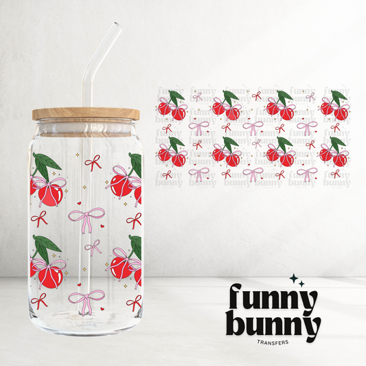 Cherry Soft Bows - 16oz UVDTF Cup Wrap