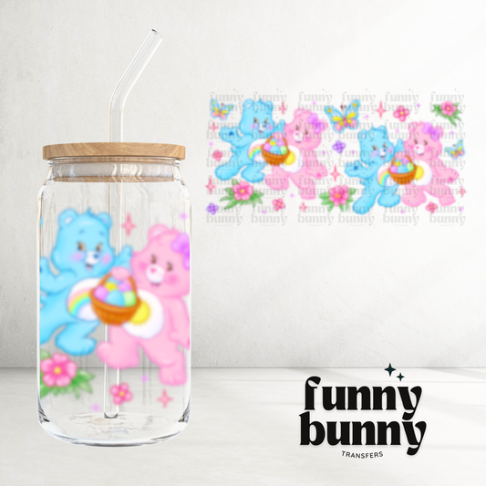 Spring Bears - 16oz UVDTF Cup Wrap