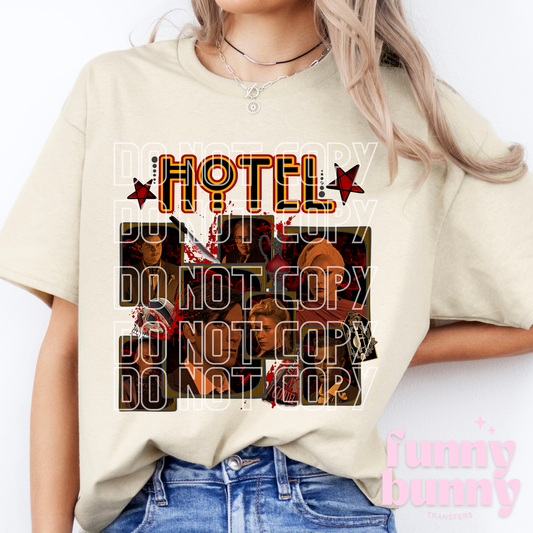 AHS Hotel - DTF Transfer