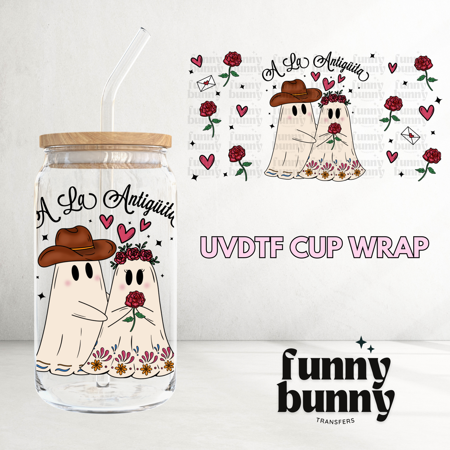 A La Antigua -  16oz UVDTF Cup Wrap