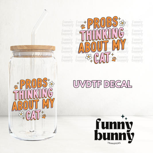 About My Cat - UVDTF Decal