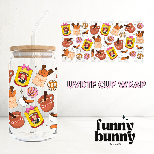 Abuelita Churros - 16oz UVDTF Cup Wrap