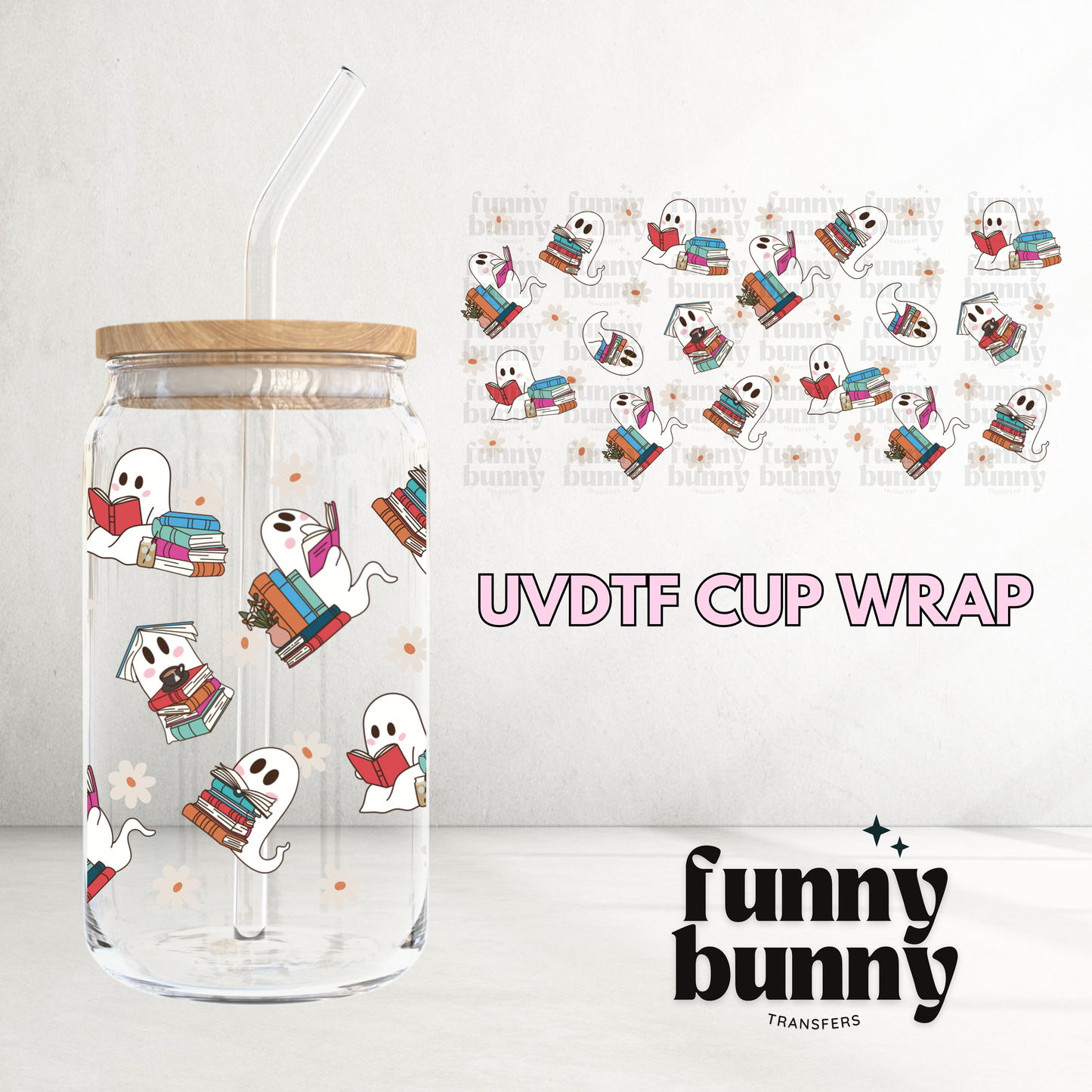 Acotar Bookish Ghouls - 16oz UVDTF Cup Wrap