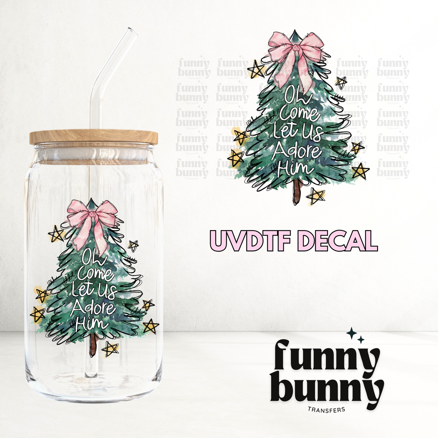 Adore Tree - UVDTF Decal