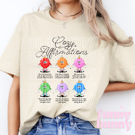 Affirmations Ornaments - DTF Transfer