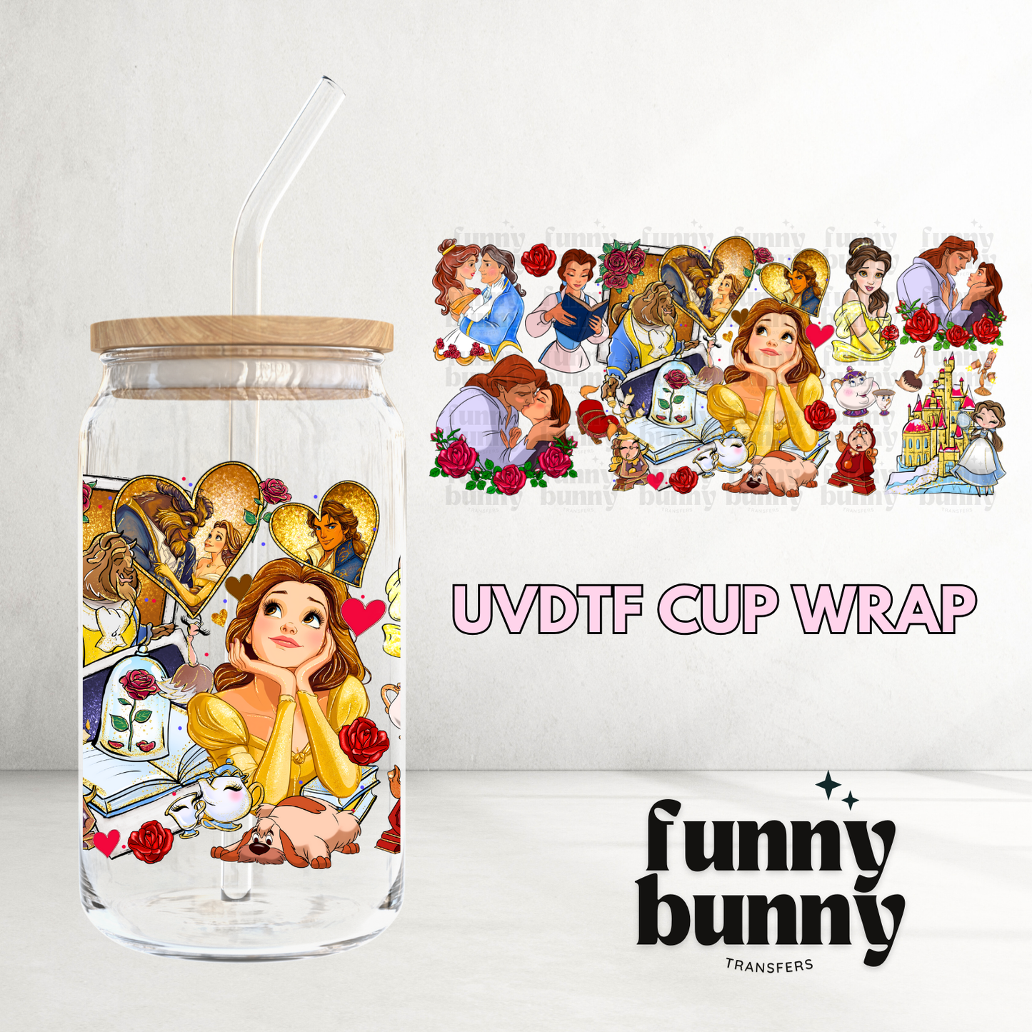 Afraid Of The Unknown - 16oz UVDTF Cup Wrap