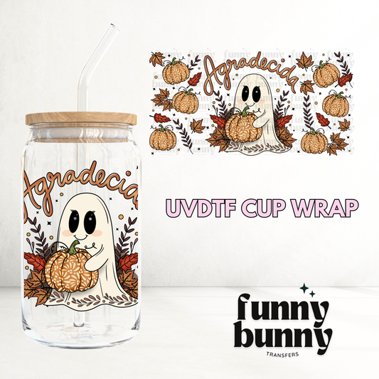 Agradecida - 16oz UVDTF Cup Wrap