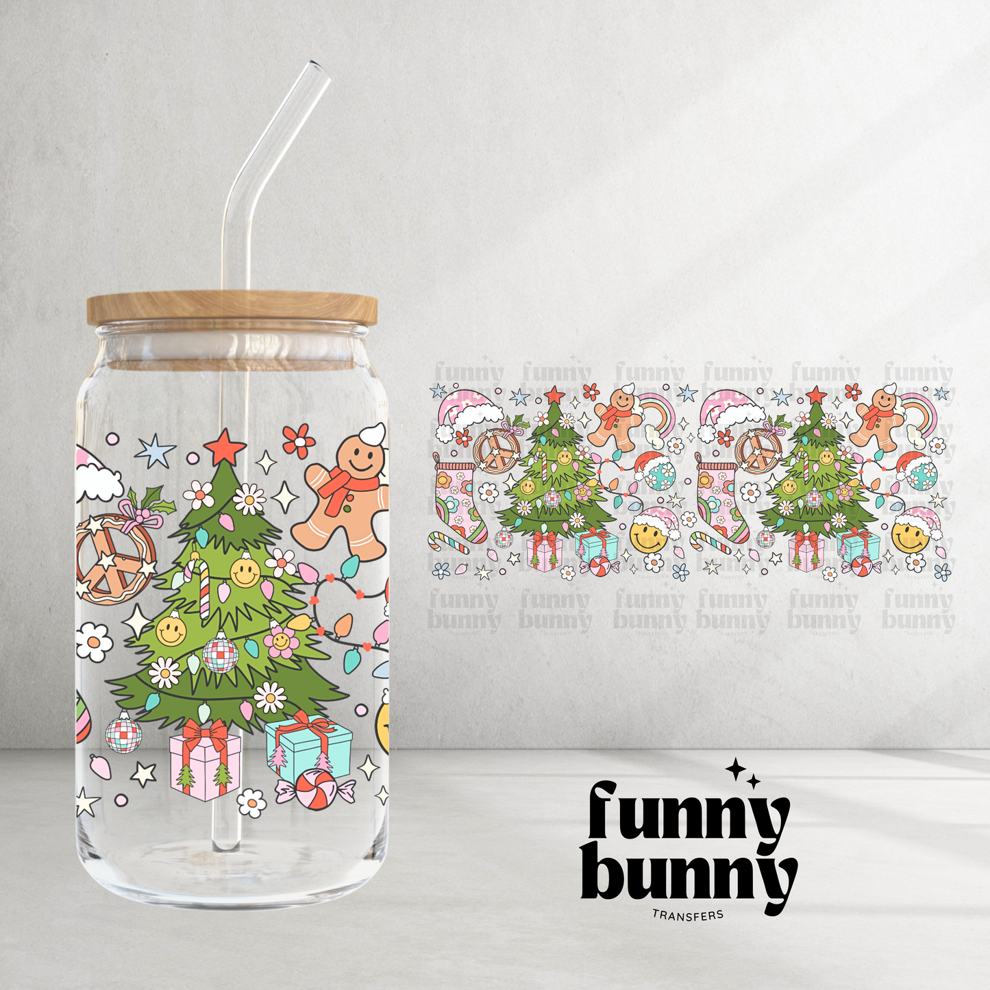 All Things Christmas (EXCLUSIVE) - 16oz UVDTF Cup Wrap