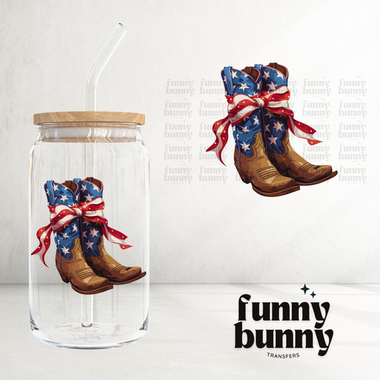 American Cowgirl Boots - UVDTF Decal